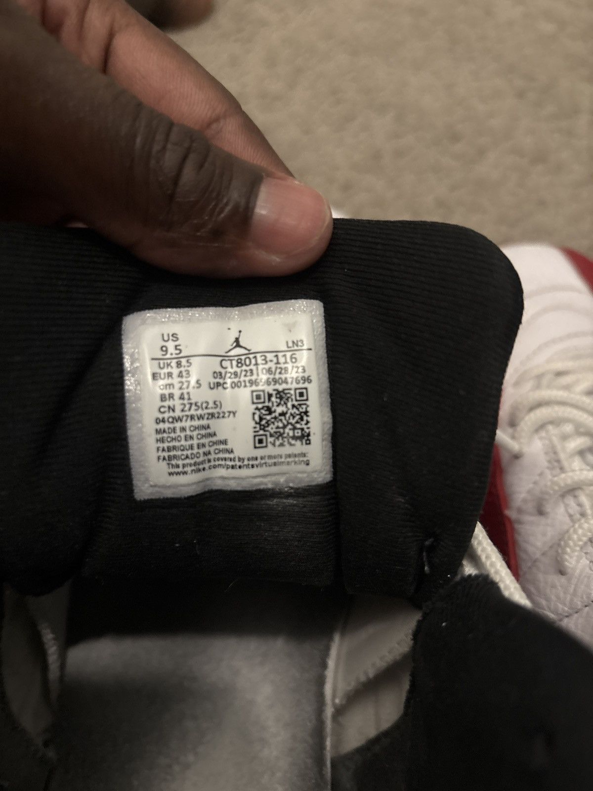Jordan Brand Jordan 12 Size US 9.5 / EU 42-43 - 6 Thumbnail