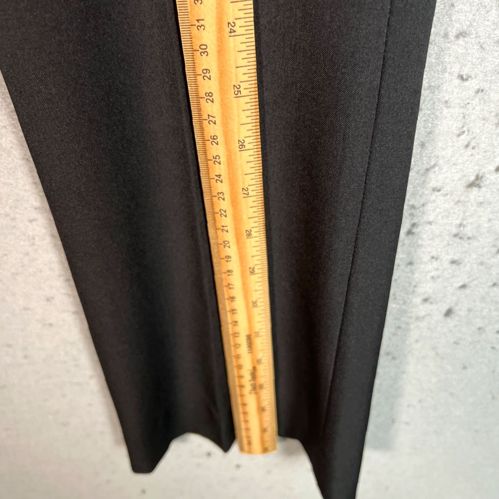 Banana Republic Banana Republic Womens Bootcut Pants Size 2 Black Polyester Blend Size 26" / US 2 / IT 38 - 6 Thumbnail