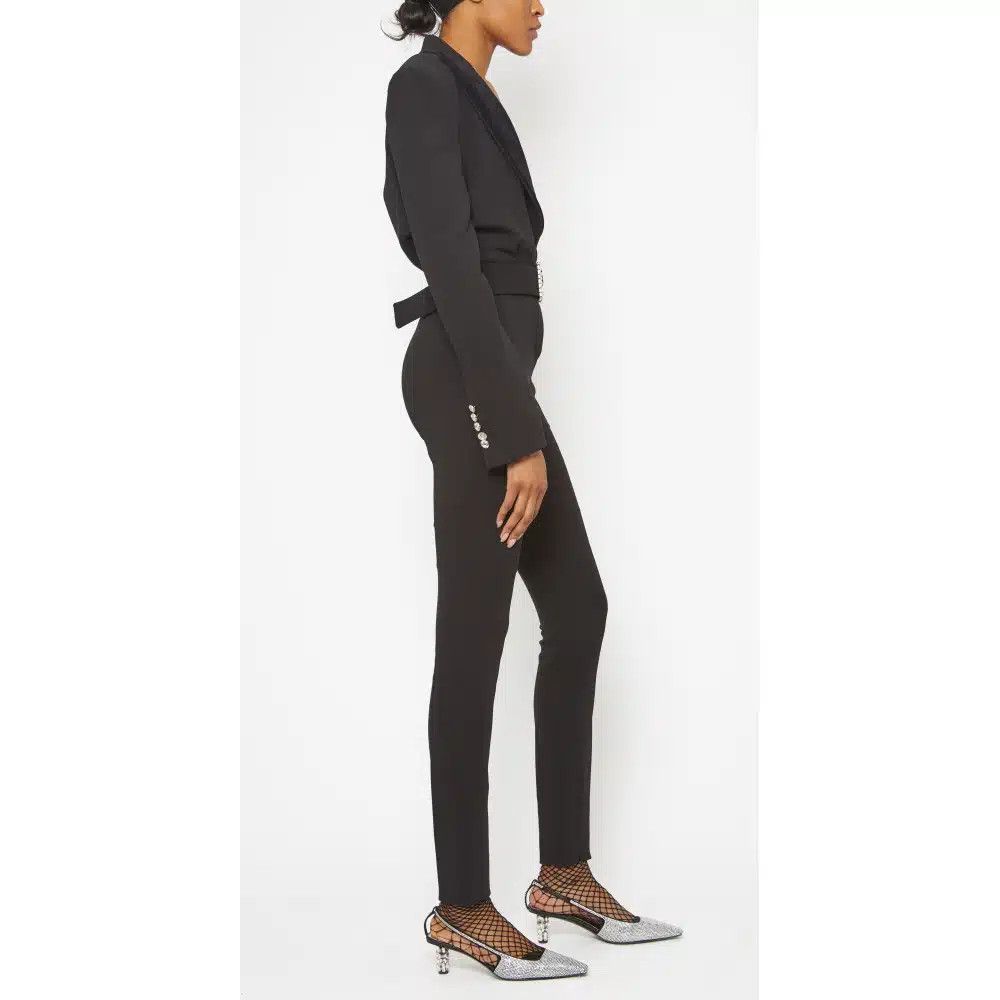 Tom Ford o1sndg0825 TU0191 Jumpsuit in Black Size 27" / US 4 / IT 40 - 2 Thumbnail