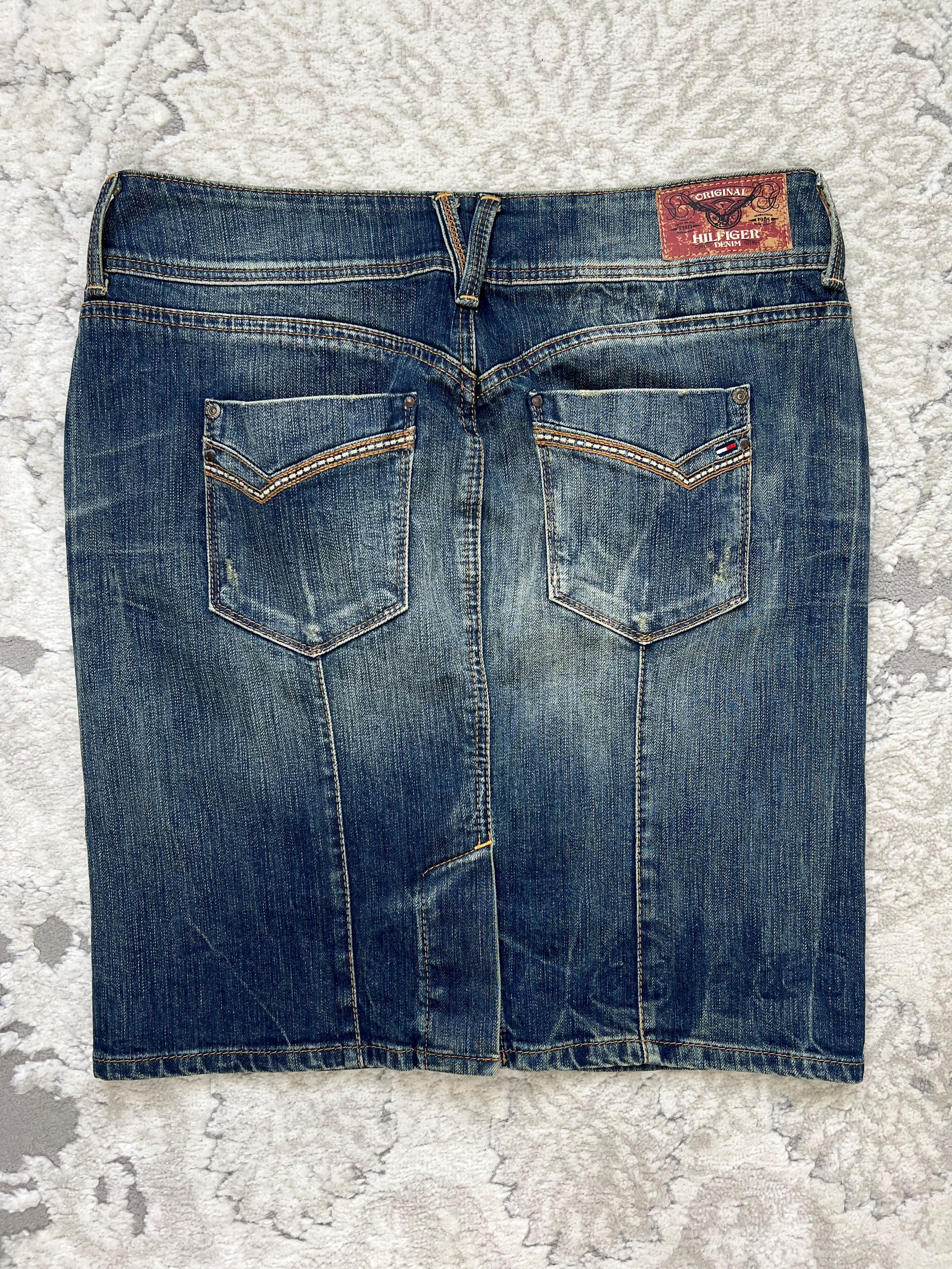 Tommy Hilfiger Tommy Hilfiger Denim Y2K Sonora Skirt SHS Shelton Stretch Size 34" / US 12 / IT 48 - 6 Thumbnail