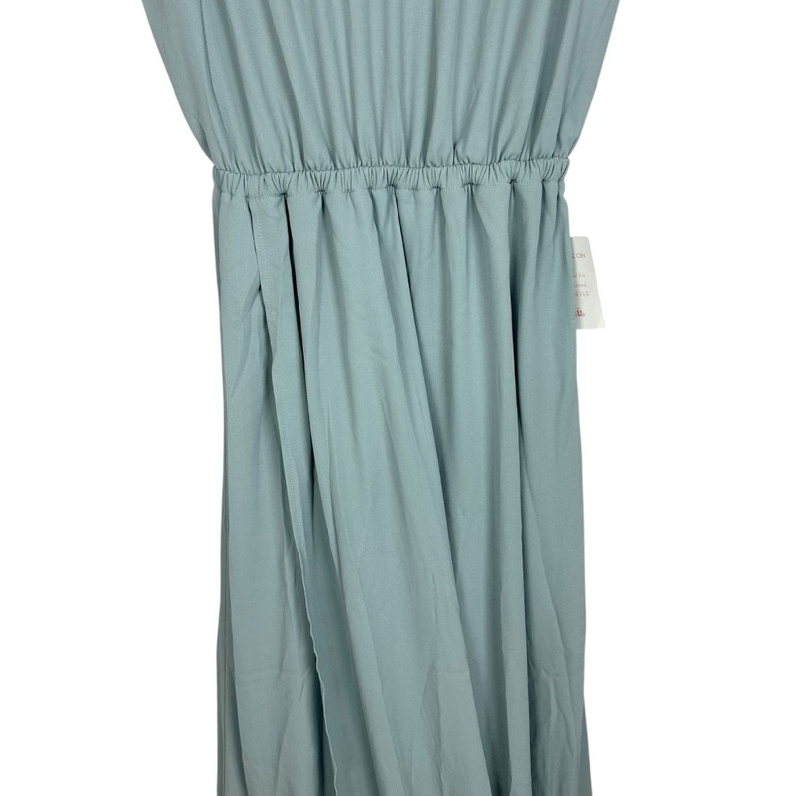 Show Me Your MuMu Show Me Your Mumu Kendall Maxi Bridesmaid Dress Solver Sage Size M / US 6-8 / IT 42-44 - 6 Thumbnail