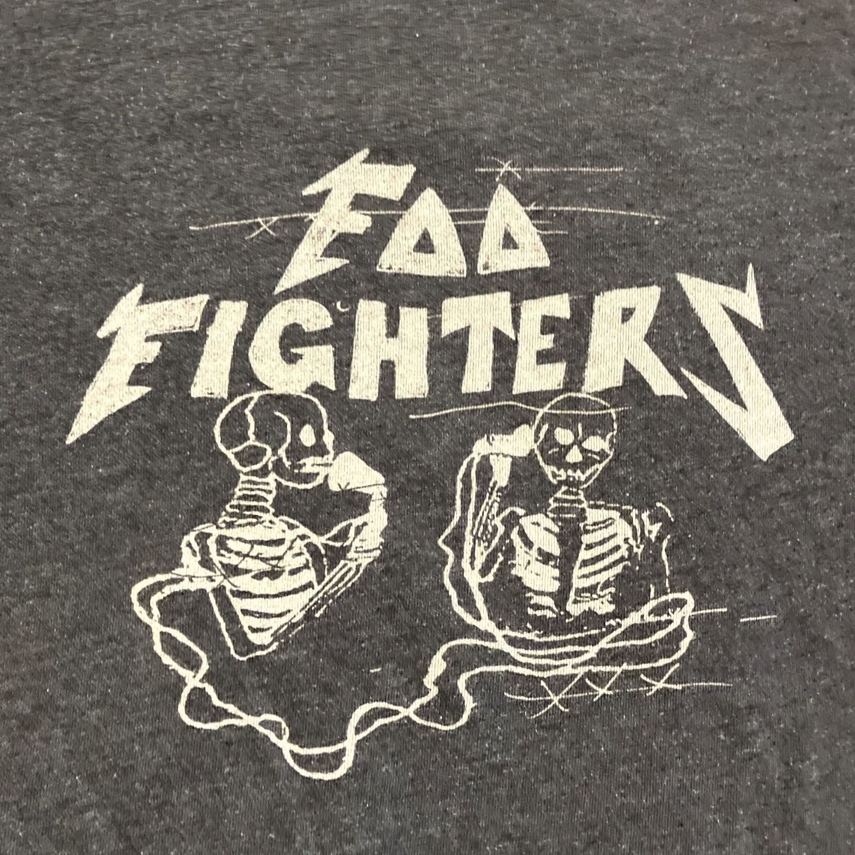 Vintage Foo Fighters 2018 Wrigley Field Hoodie Sweatshirt Large RARE Full Zip Gray Men Size US L / EU 52-54 / 3 - 2 Thumbnail