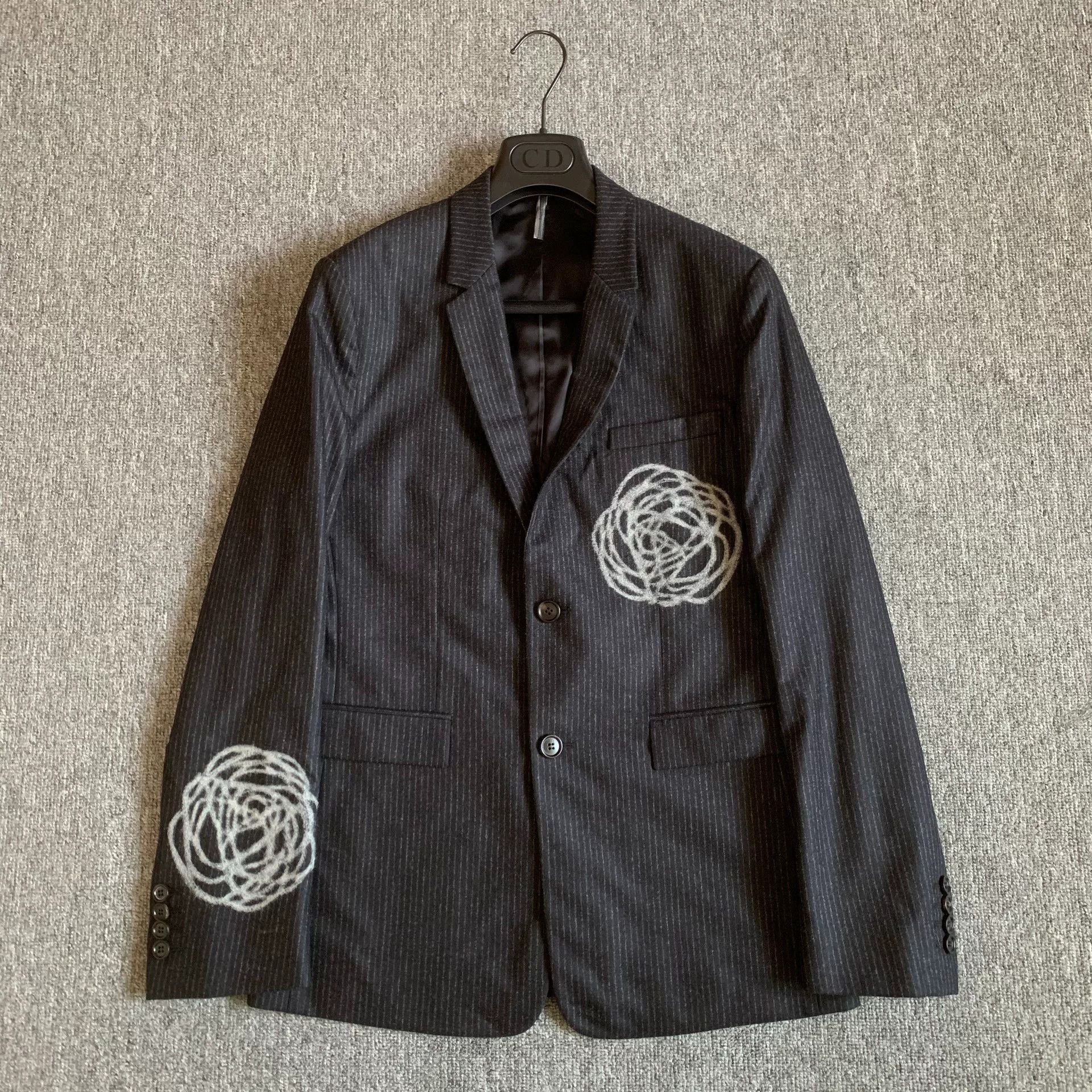 Dior Dior Homme AW04 Victim of The Crime VOTC Biker Jacket | Grailed