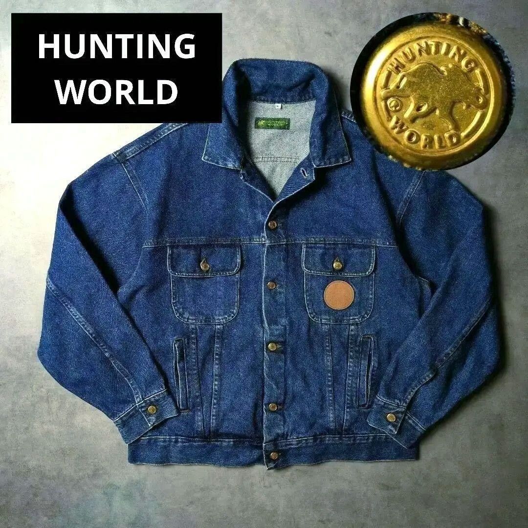 Vintage 90s Hunting World Denim Jacket