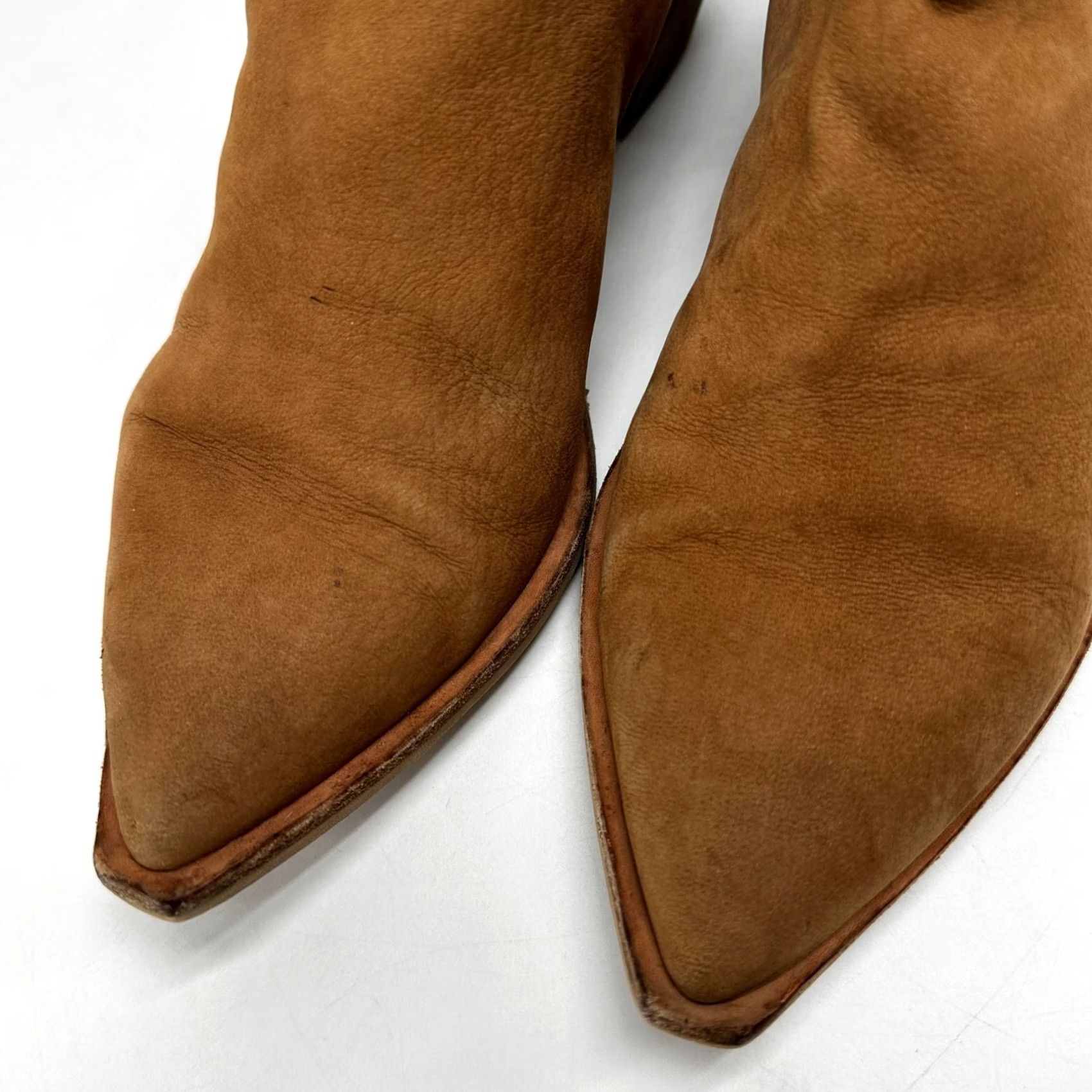 Dolce Vita Dolce Vita Shana Chelsea Boots Brown White Women's Size 6.5 Pull On Leather Casual Comfort Boots Mens? Size US 7 / IT 37 - 4 Thumbnail