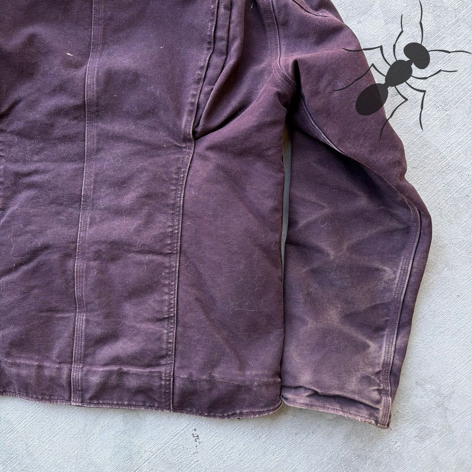 Carhartt × Vintage Carhartt WOMENS WJ141 DWN purple Sierra work wear jacket Size US S / EU 44-46 / 1 - 8 Thumbnail