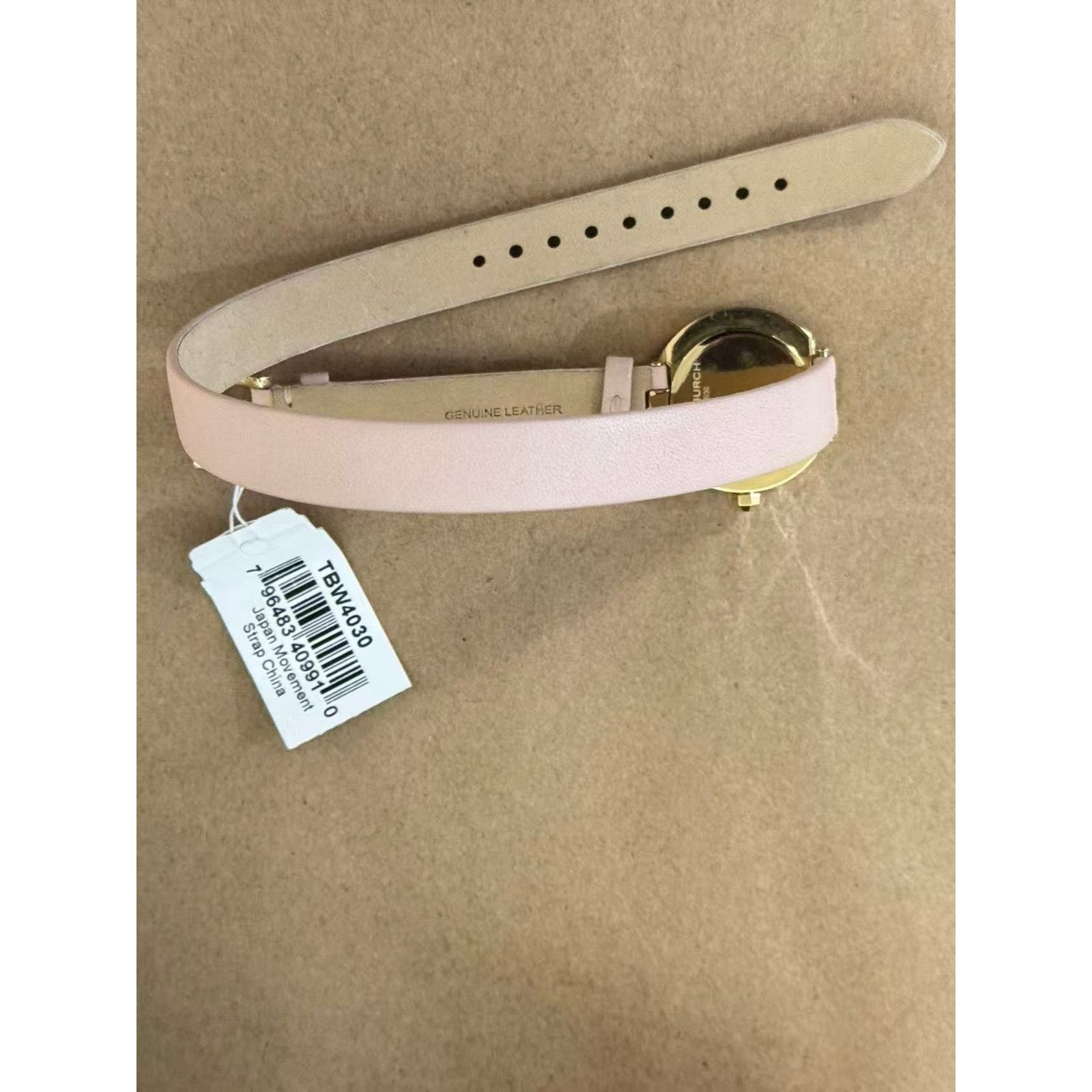 Tory Burch Tory Burch TBW4030 Reva Double Wrap Leather Strap Watch Size 28 - 2 Thumbnail