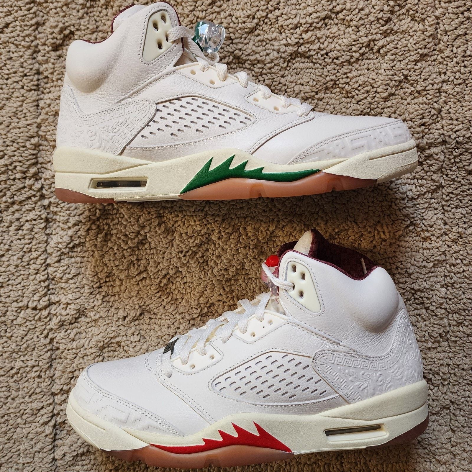 Jordan Brand Air Jordan 5 Retro El Grito Sail Brand New Sz 9 Size US 9 / EU 42 - 2 Thumbnail