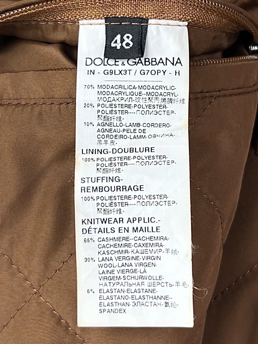 Dolce & Gabbana DOLCE&GABBANA Jacket Faux Fur Teddy Bear Hood DG Millennials Size US M / EU 48-50 / 2 - 12 Thumbnail