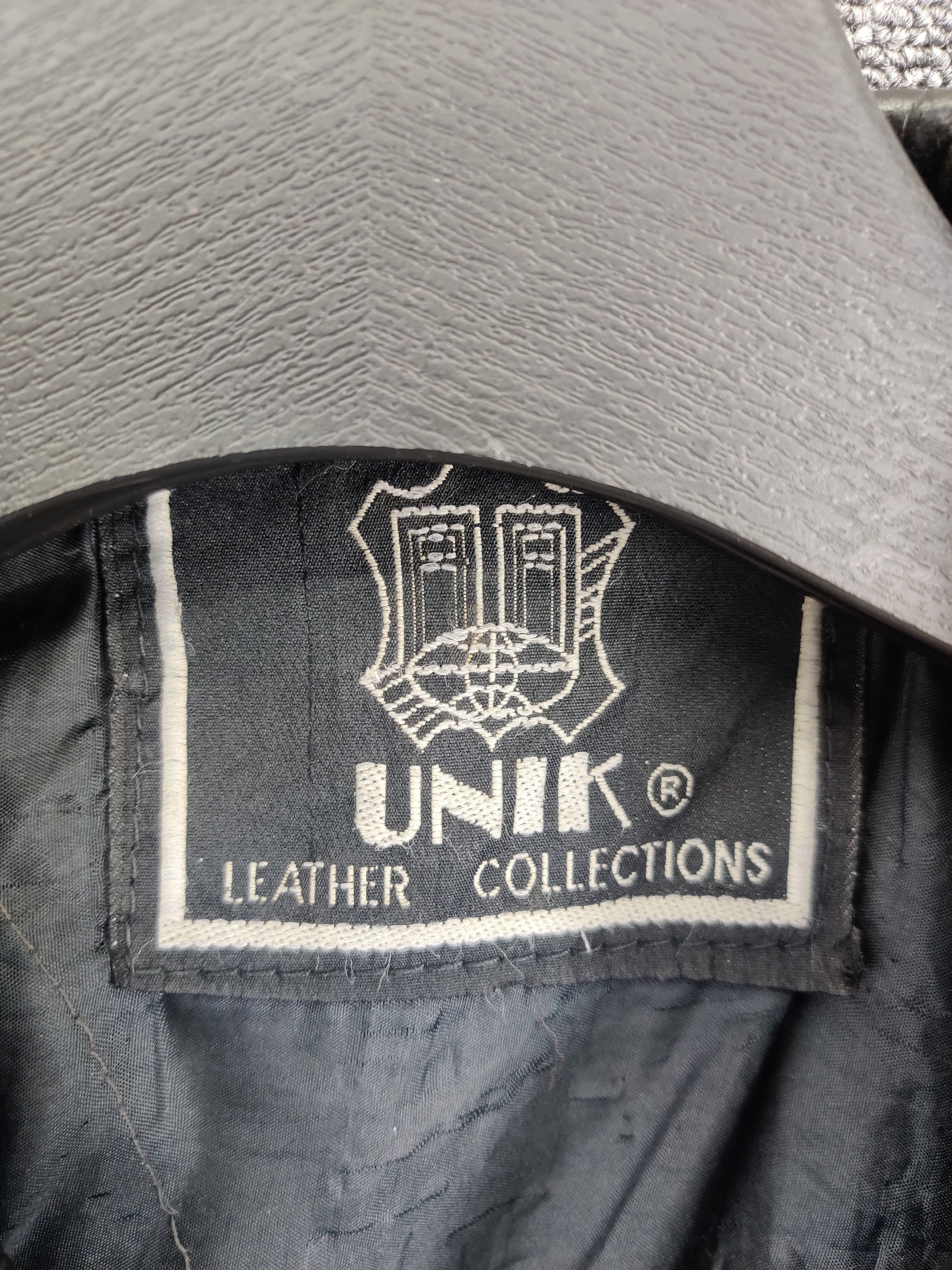 Vintage Vintage Unik Leather Motorcycle Jacket Like Perfecto Size US M / EU 48-50 / 2 - 12 Thumbnail