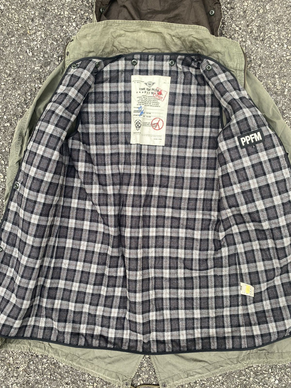 PPFM × Seditionaries PPFM military fishtail parka Size US M / EU 48-50 / 2 - 6 Thumbnail