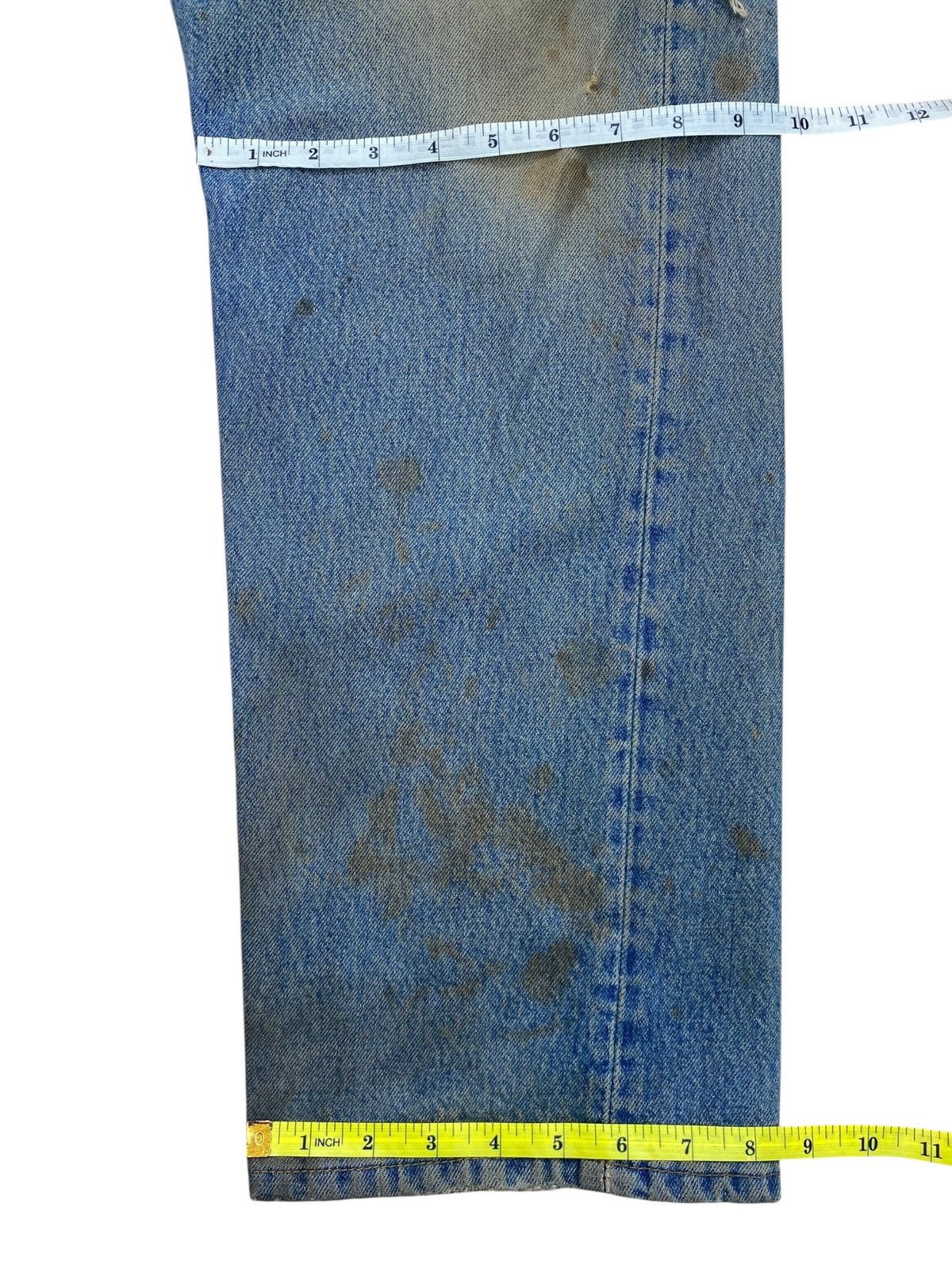 Levi's Levi’s 501 90’s Mud Wash Ripped Jeans Size US 34 / EU 50 - 11 Thumbnail