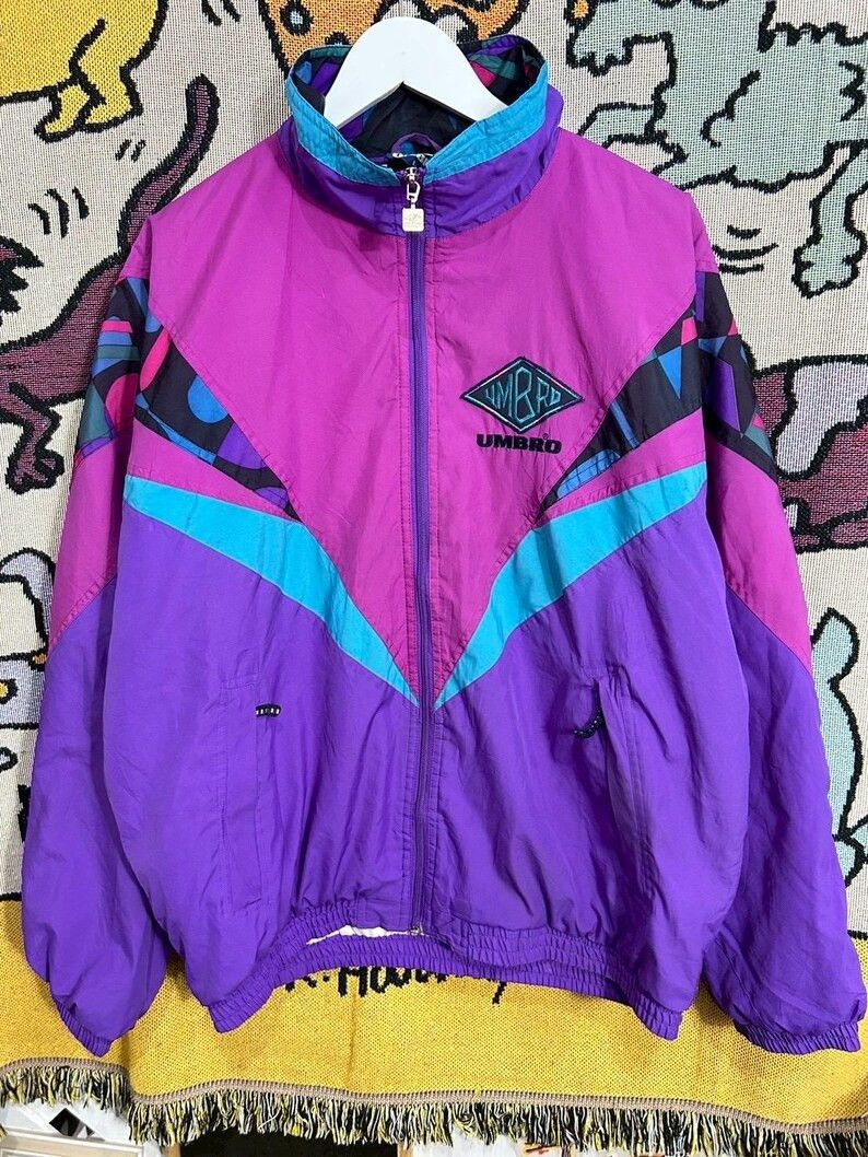 Umbro Vintage 90s Umbro Jacket size L Size US L / EU 52-54 / 3 - 1 Thumbnail