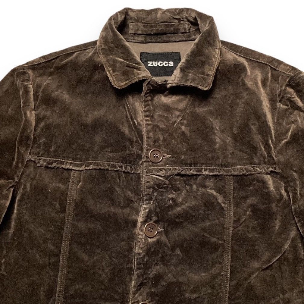 Issey Miyake 🇯🇵 VINTAGE ZUCCA BUTTON UP CORDUROY JACKET Size US M / EU 48-50 / 2 - 3 Thumbnail