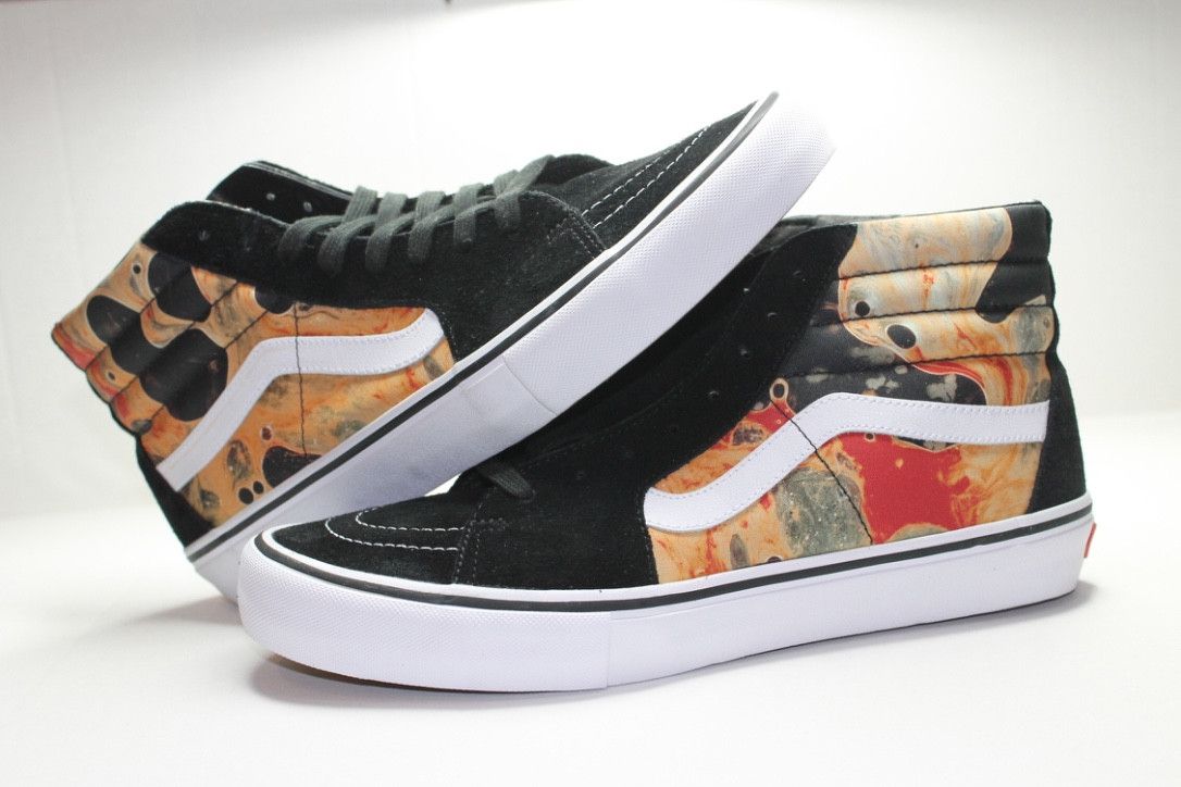 Supreme × Vans Supreme Blood ad Semen High Top Sneakers Size US 12 / EU 45 - 1 Thumbnail