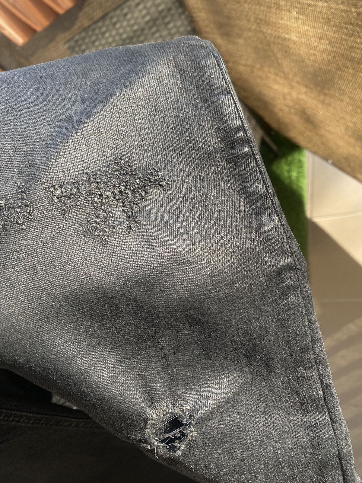 Philipp Plein Luxury philipp plein black denim trousers 2019 Size US 31 - 11 Thumbnail