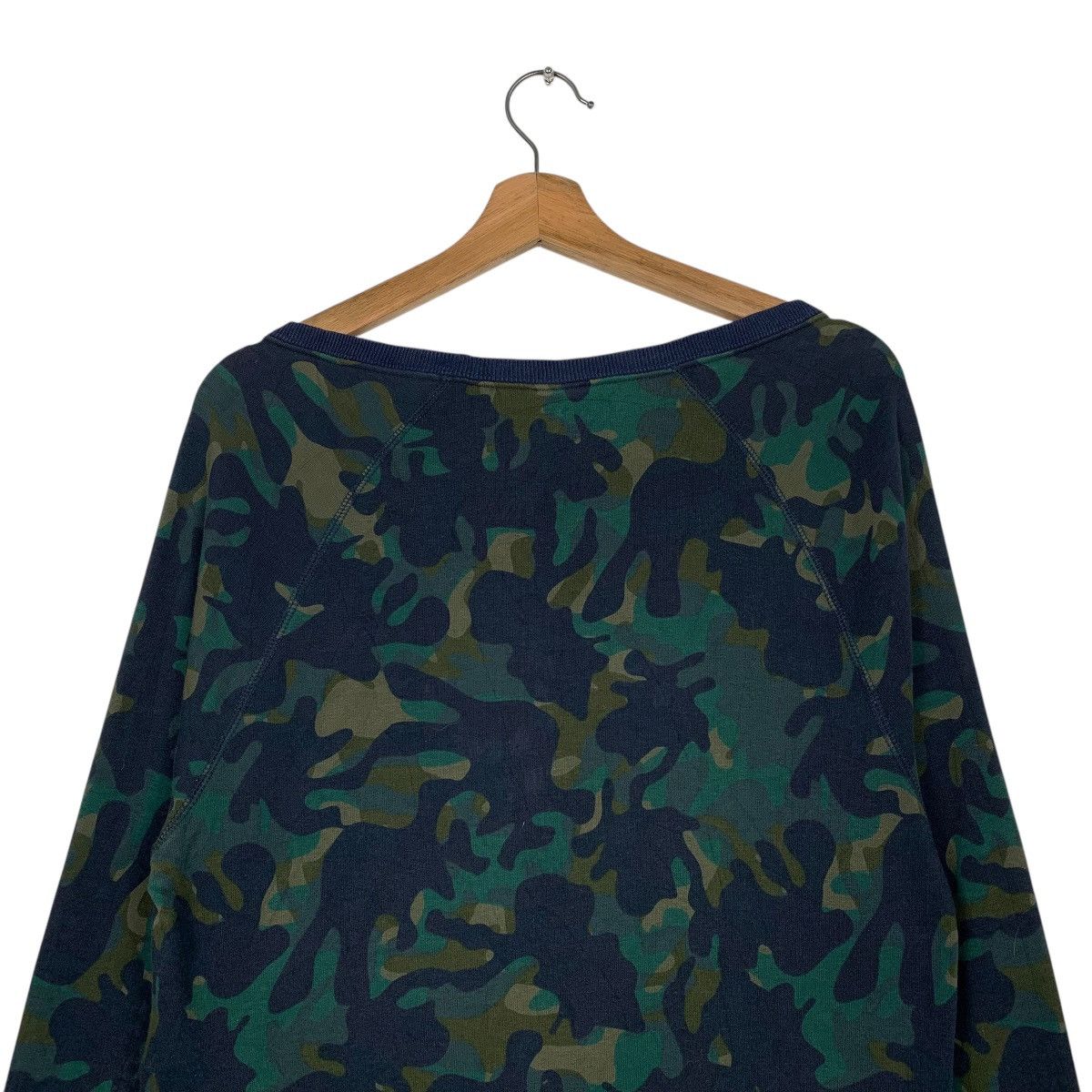 Nike Nike Camo Big Logo Sweatshirt Size S / US 4 / IT 40 - 8 Thumbnail