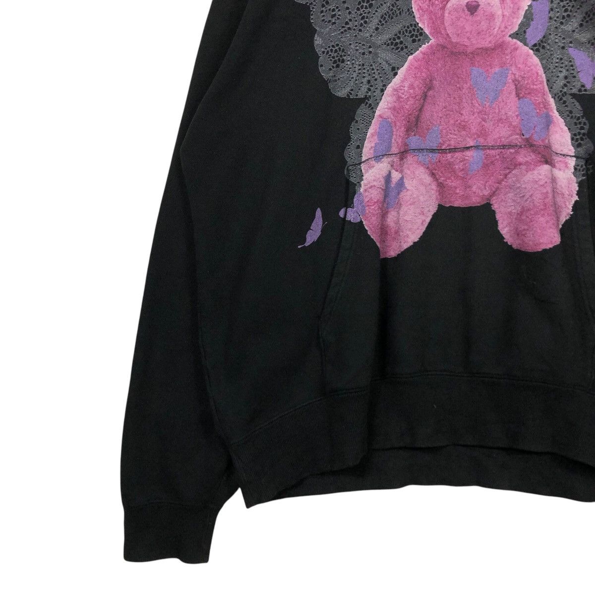 Japanese Brand WRouge Gothic Pink Bear Hoodie — Y2K Dark Fairycore Size US M / EU 48-50 / 2 - 5 Thumbnail