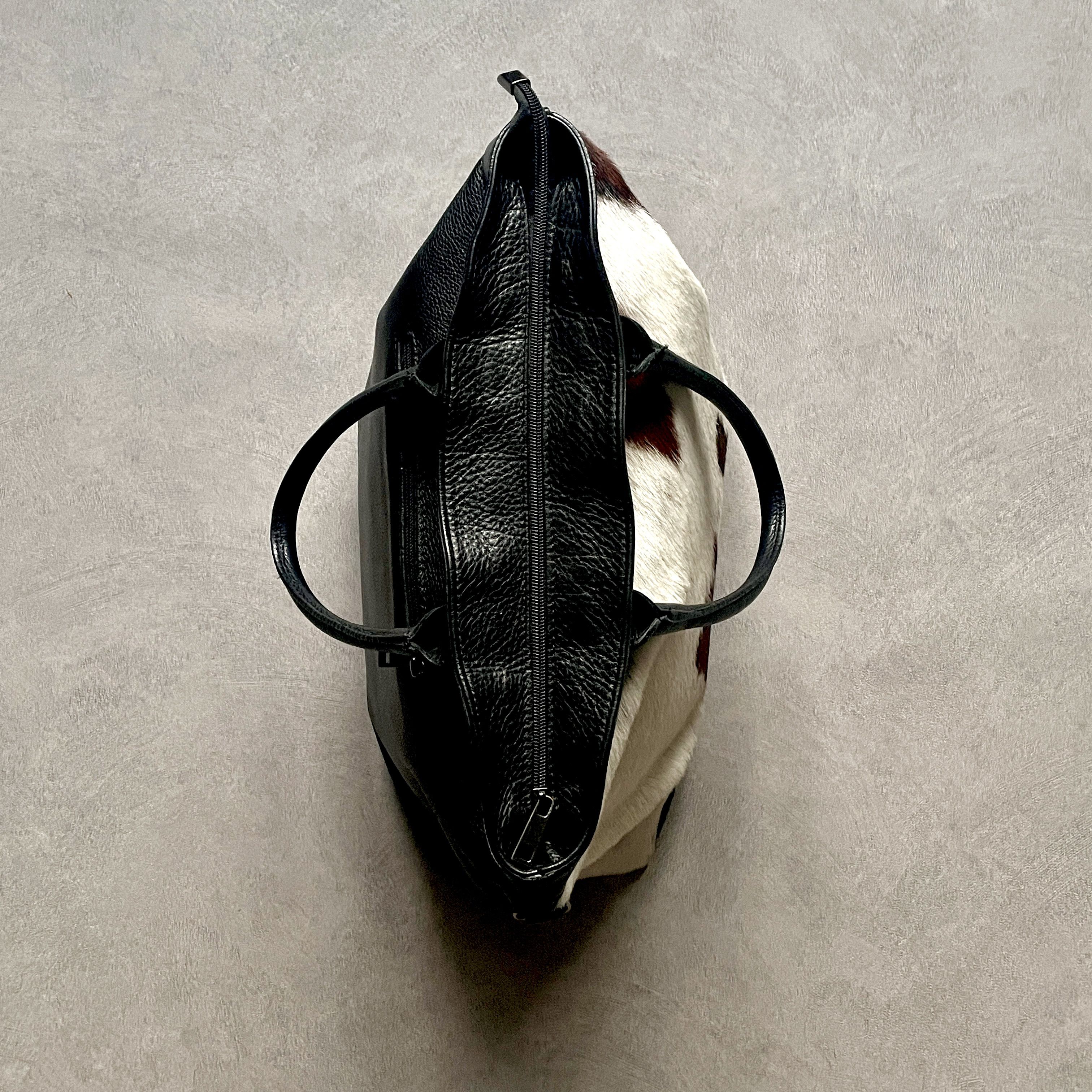 Vintage Animalier cowhide leather maxi bag Size ONE SIZE - 9 Thumbnail