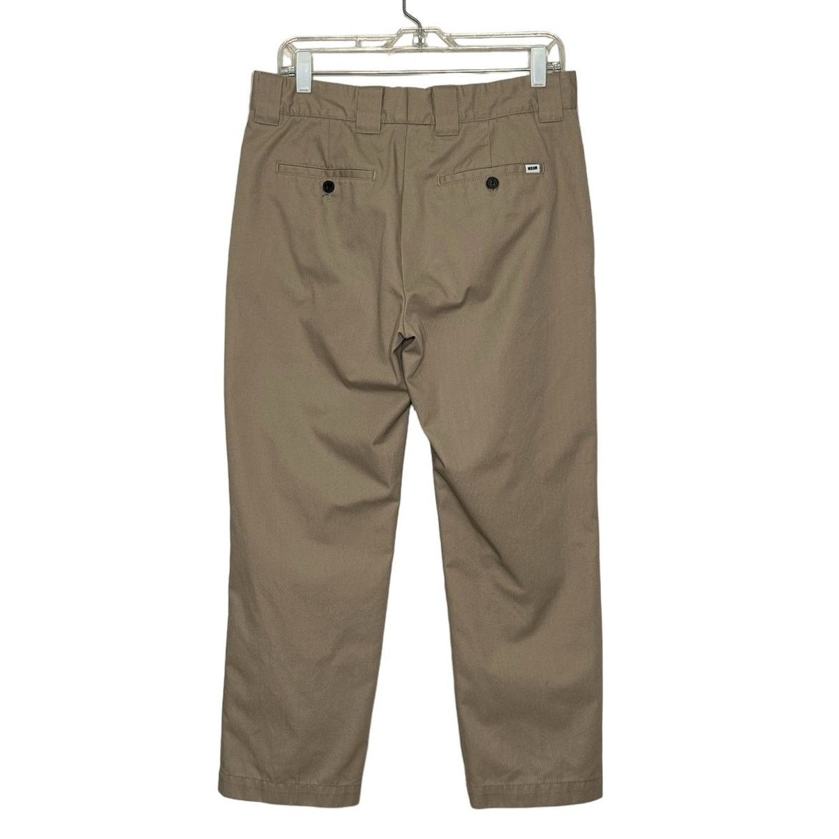 MSGM MSGM Milano men beige chino ankle pants size 48 - US 32 Size US 32 / EU 48 - 9 Thumbnail