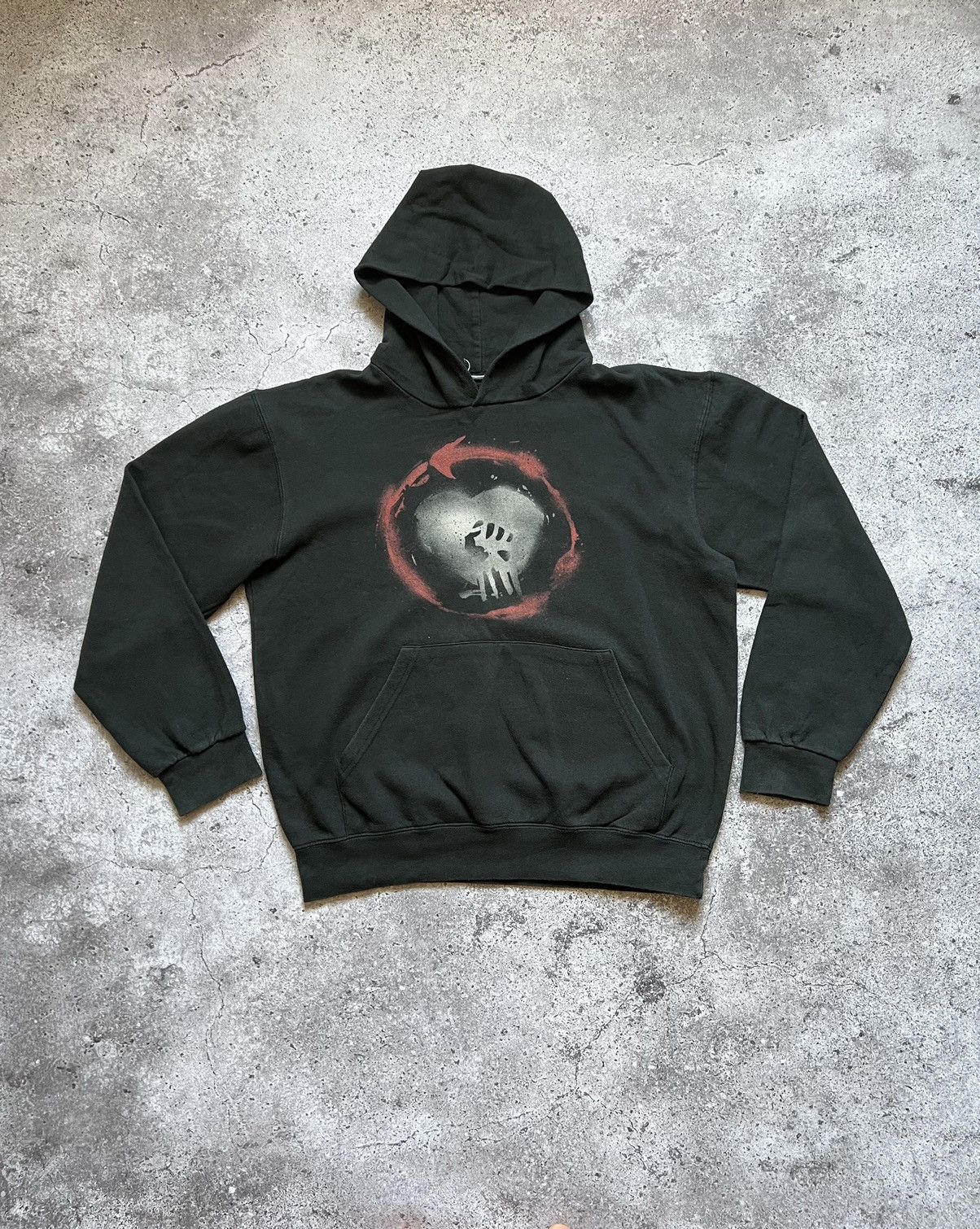 Band Tees × Vintage Rise Against Faded Hoodie Punk Rock Band Size US M / EU 48-50 / 2 - 1 Thumbnail
