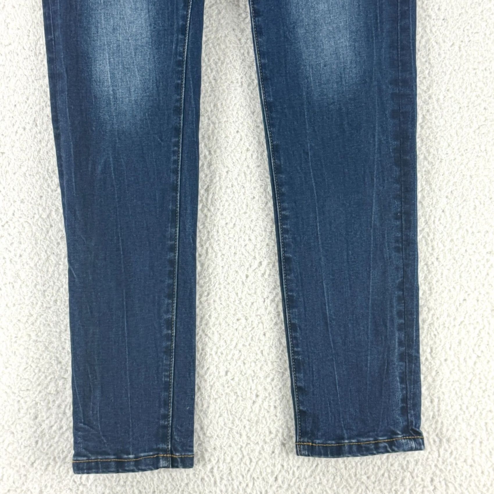 Alexander Wang Alexander Wang Bite Jeans Womens Size 29 Blue Denim Mid Rise Skinny Stretch Size 29" - 3 Thumbnail