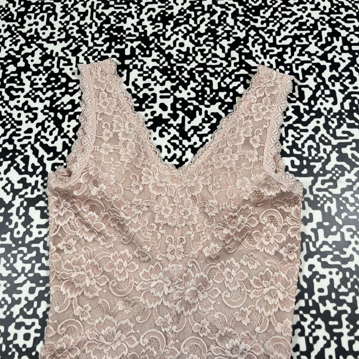 Japanese Brand Vintage Y2K Sexy Mesh Floral Style Retro Tank Top Sleeveless Size S / US 4 / IT 40 - 12 Thumbnail