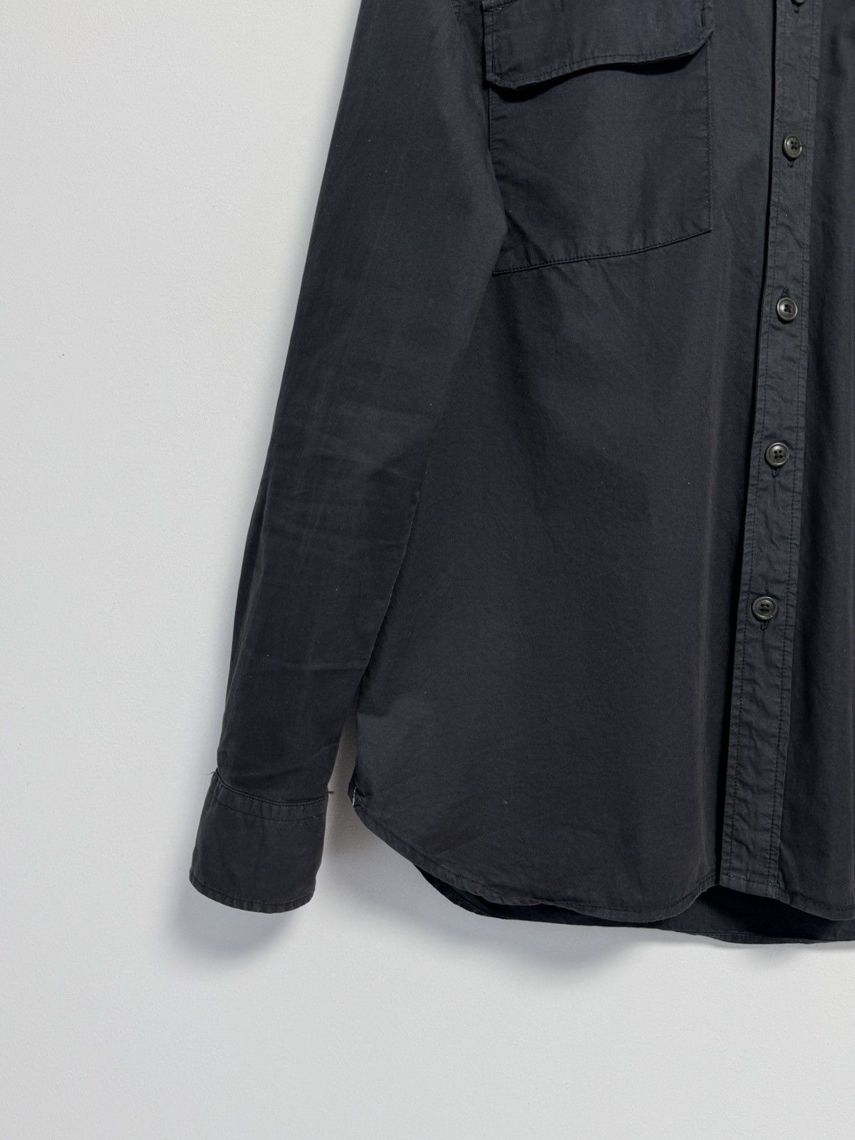 C.P. Company C.p Company Lens Button Up Dark Blue Long Sleeve Shirt Size US M / EU 48-50 / 2 - 5 Thumbnail