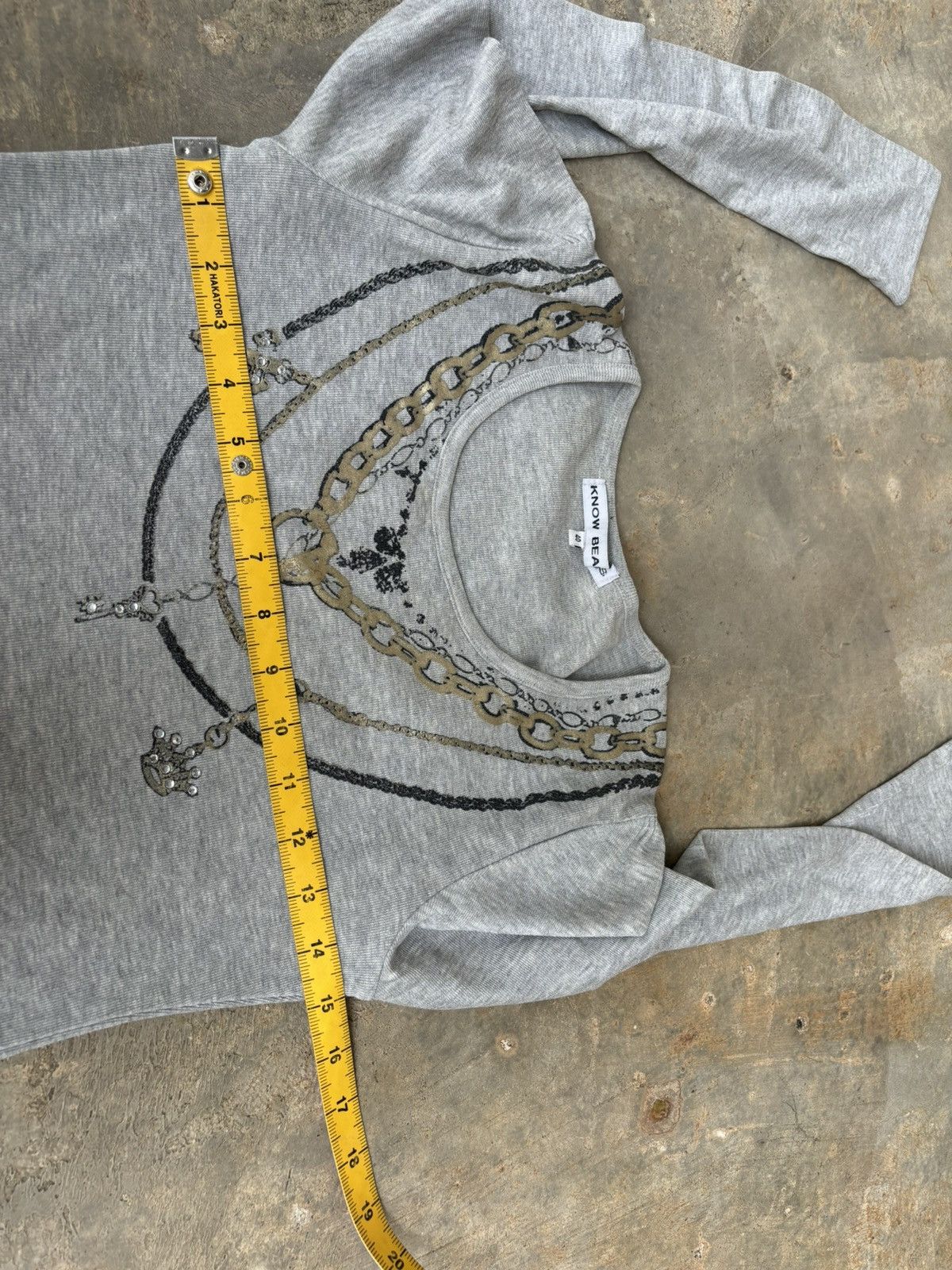 If Six Was Nine × Japanese Brand × Tornado Mart Y2k Know Beas necklace style Longsleeve Size M / US 6-8 / IT 42-44 - 7 Thumbnail