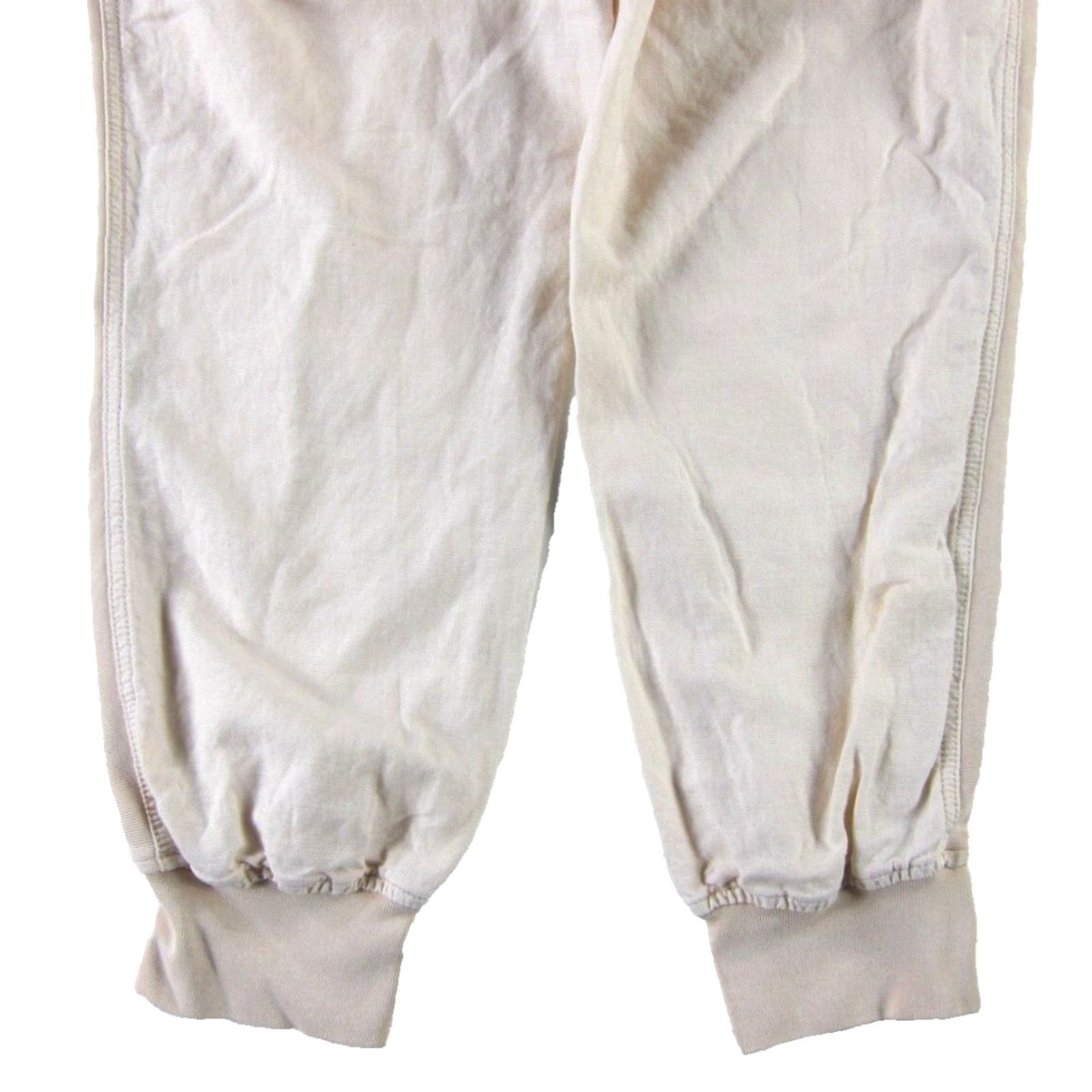 Gap GAP Linen Soft Pink Pocket Wide Leg Jogger Sweat Pant Woman Large Size 36" / US 14 / IT 50 - 6 Thumbnail