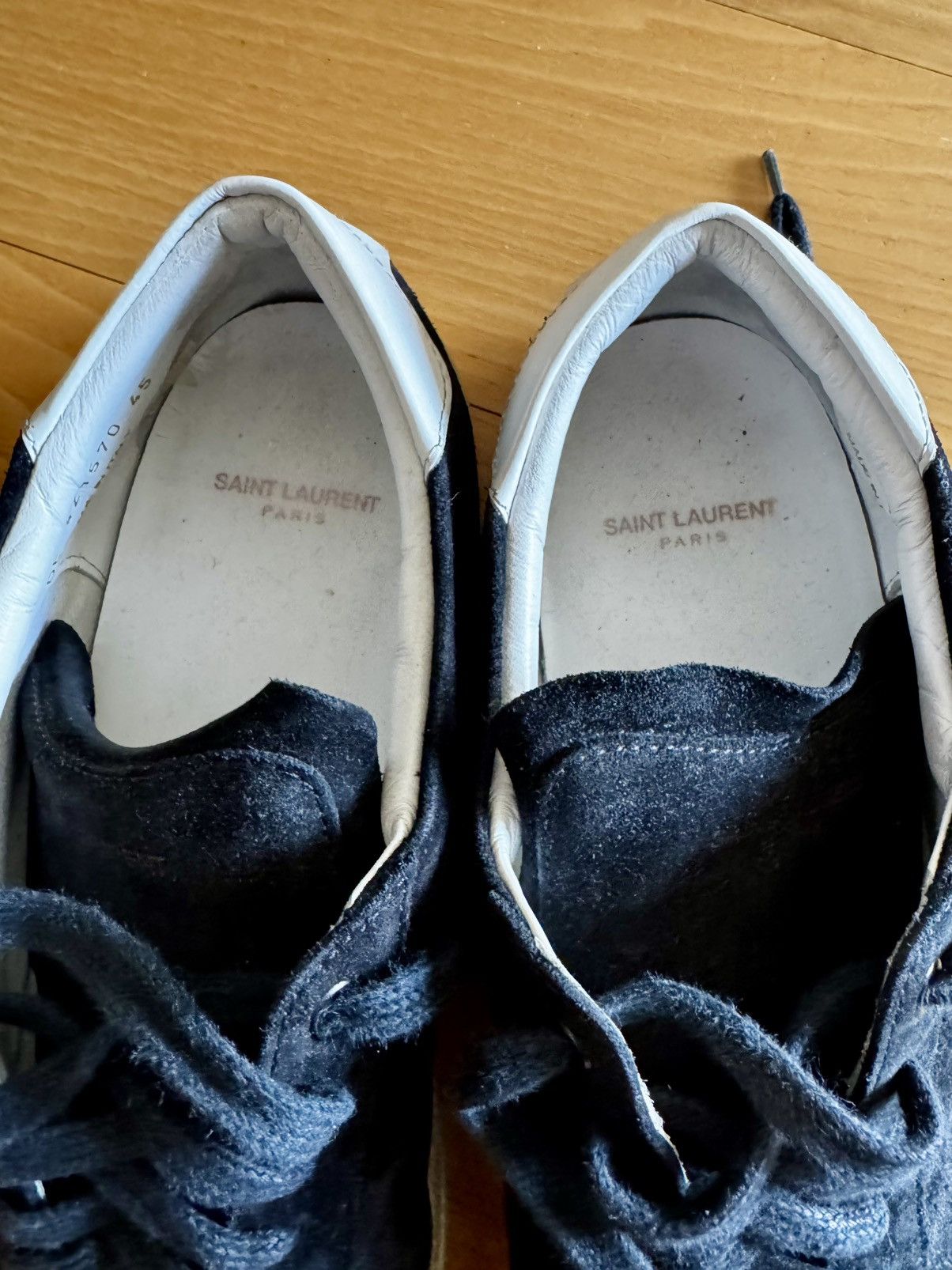 Saint Laurent Paris Saint Laurent SL/06 Court Classic Suede Sneaker Size US 12 / EU 45 - 4 Thumbnail