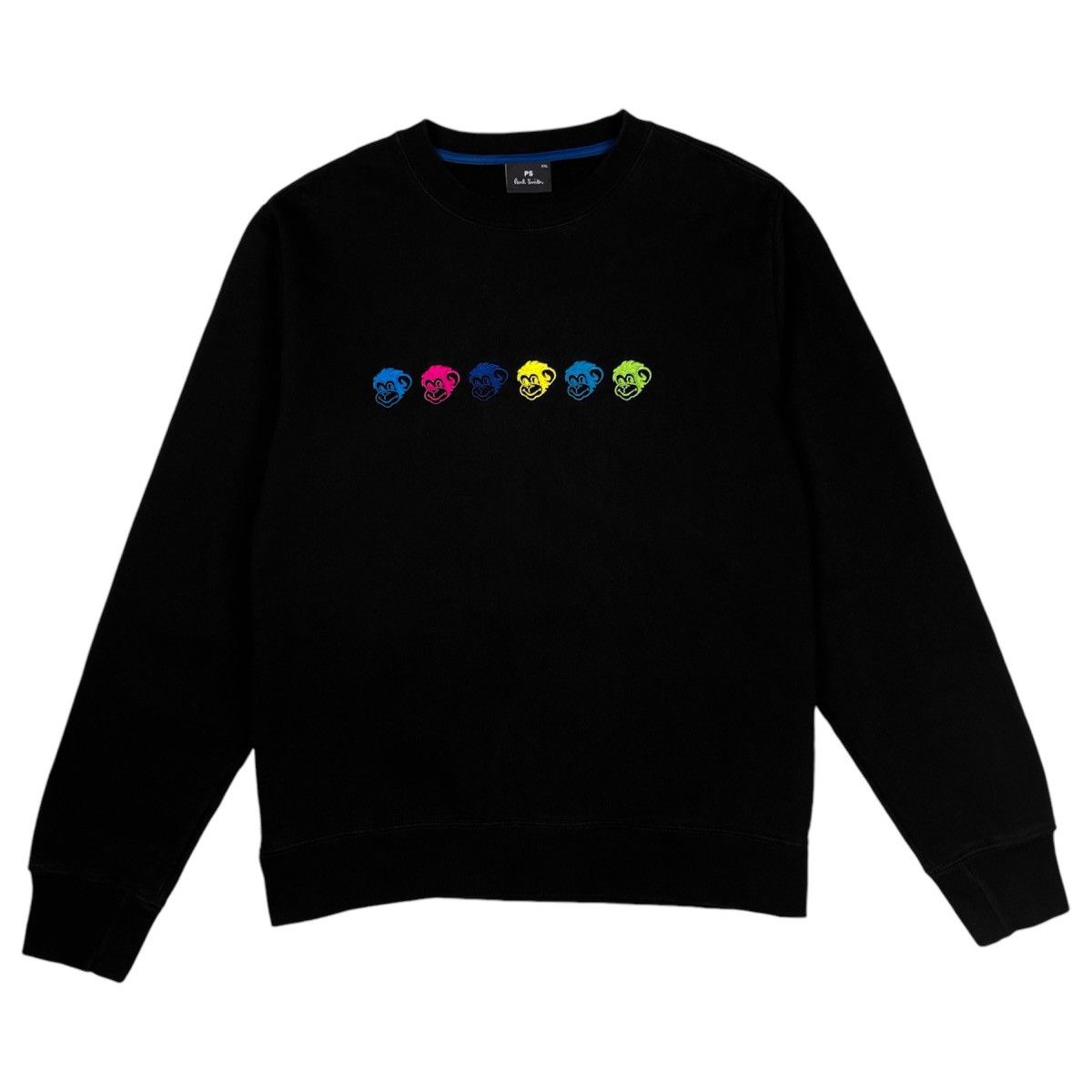 Paul Smith Paul Smith Embroidered Monkeys Sweatshirt Size US XXL / EU 58 / 5 - 2 Thumbnail