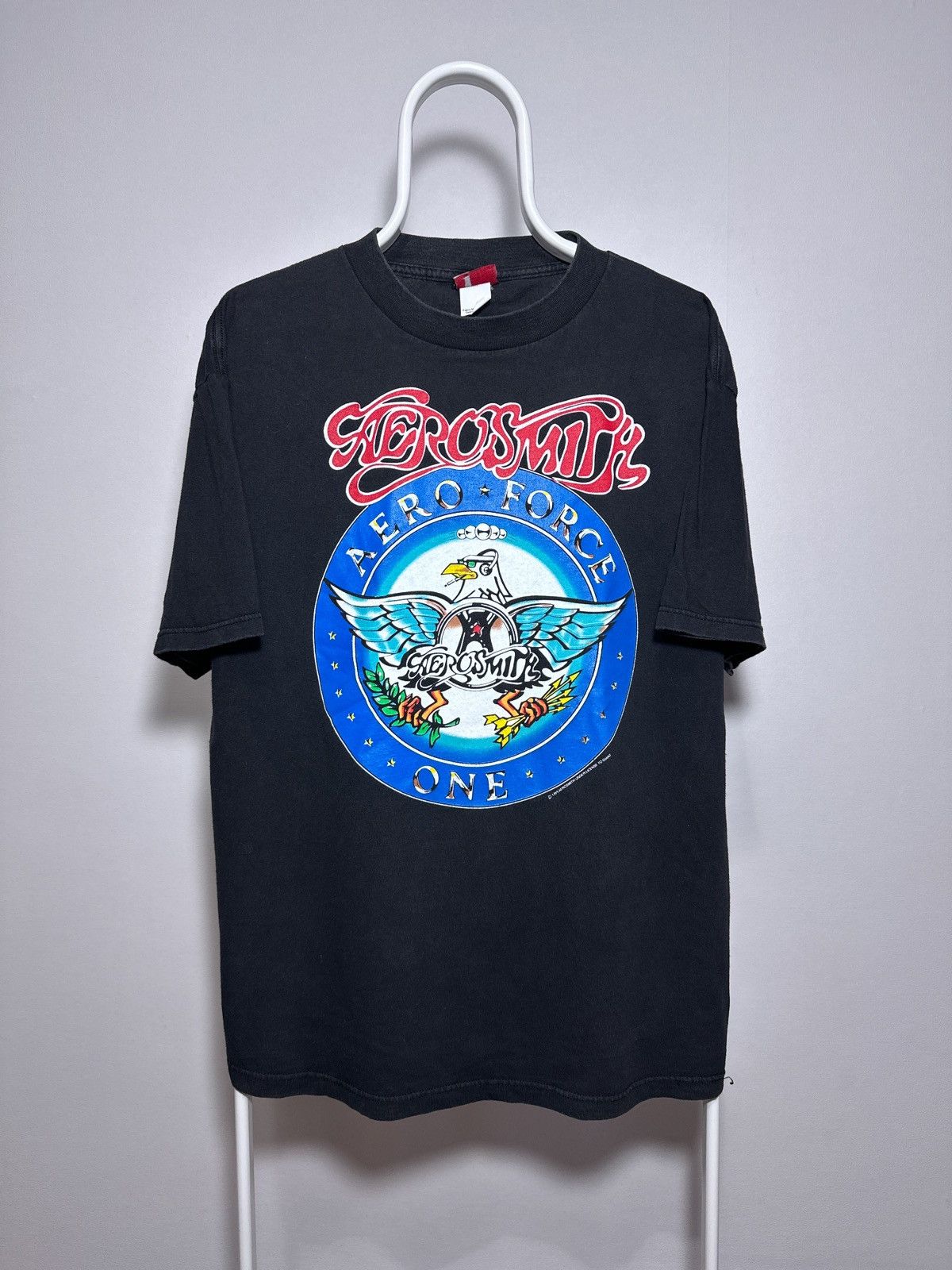 Aerosmith Aerosmith Aero-Force One 1993 Concert Tshirt Size US XL / EU 56 / 4 - 1 Thumbnail