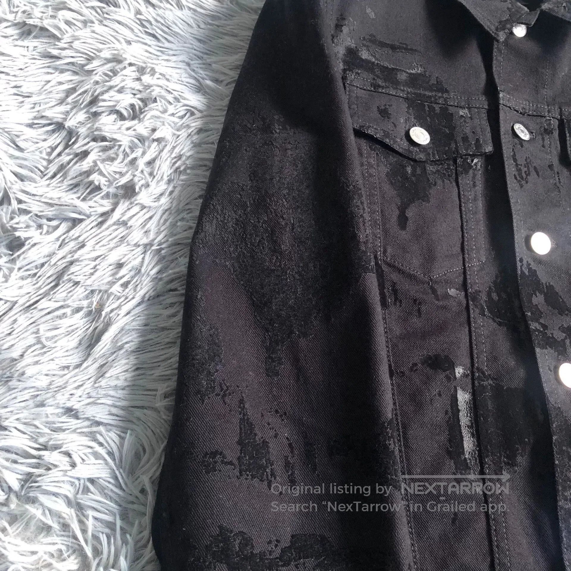 Dior dior paint splatter denim jacket. Size US M / EU 48-50 / 2 - 5 Thumbnail