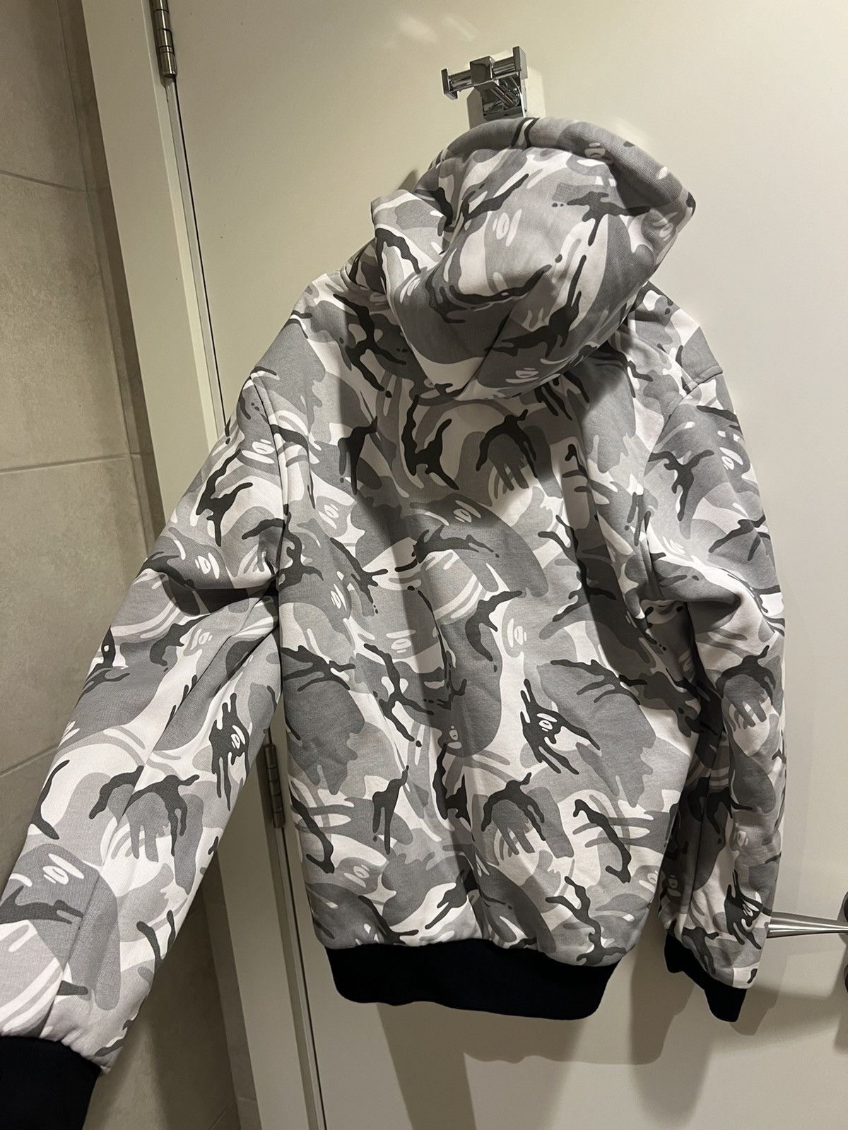 Aape AAPE BY BATHING APE GRAY MONOGRAM HEAVY JACKET BRAND NEW Size US M / EU 48-50 / 2 - 7 Thumbnail