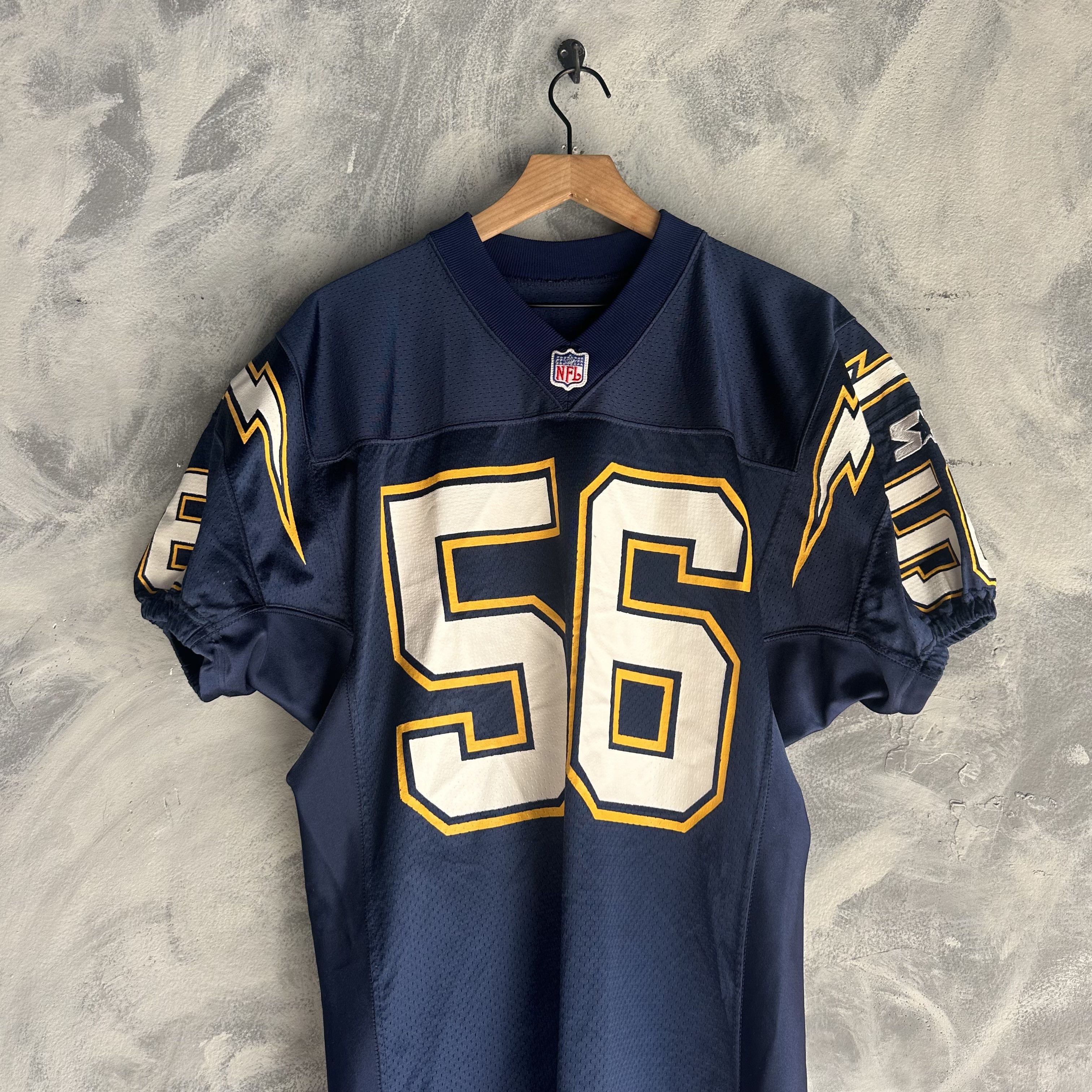 Pro Line Shawne Merriman #56 San Diego Chargers Starter Sz 50 Size US XL / EU 56 / 4 - 1 Thumbnail