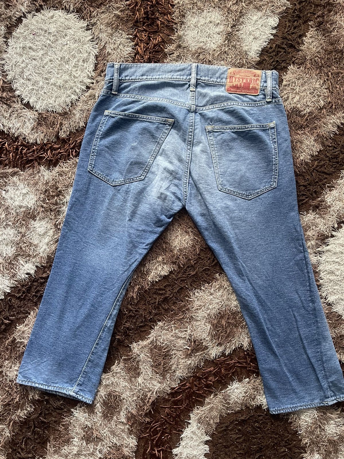 Hysteric Glamour × Japanese Brand VTG HYSTERIC GLAMOUR DETROIT MICHIGAN SHORT JEANS VERY RARE Size US 32 / EU 48 - 2 Thumbnail