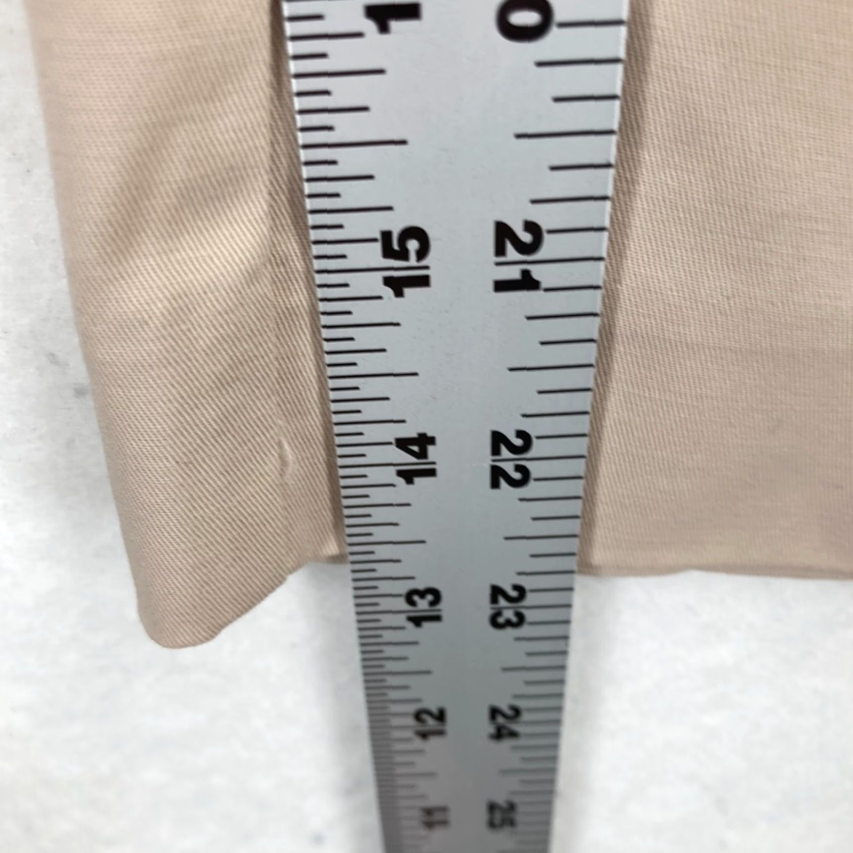 Ann Taylor Ann Taylor Factory Ankle Pant Women's 8P Petite Brown Stretch Mid Rise Career Pant Size 30" / US 8 / IT 44 - 6 Thumbnail
