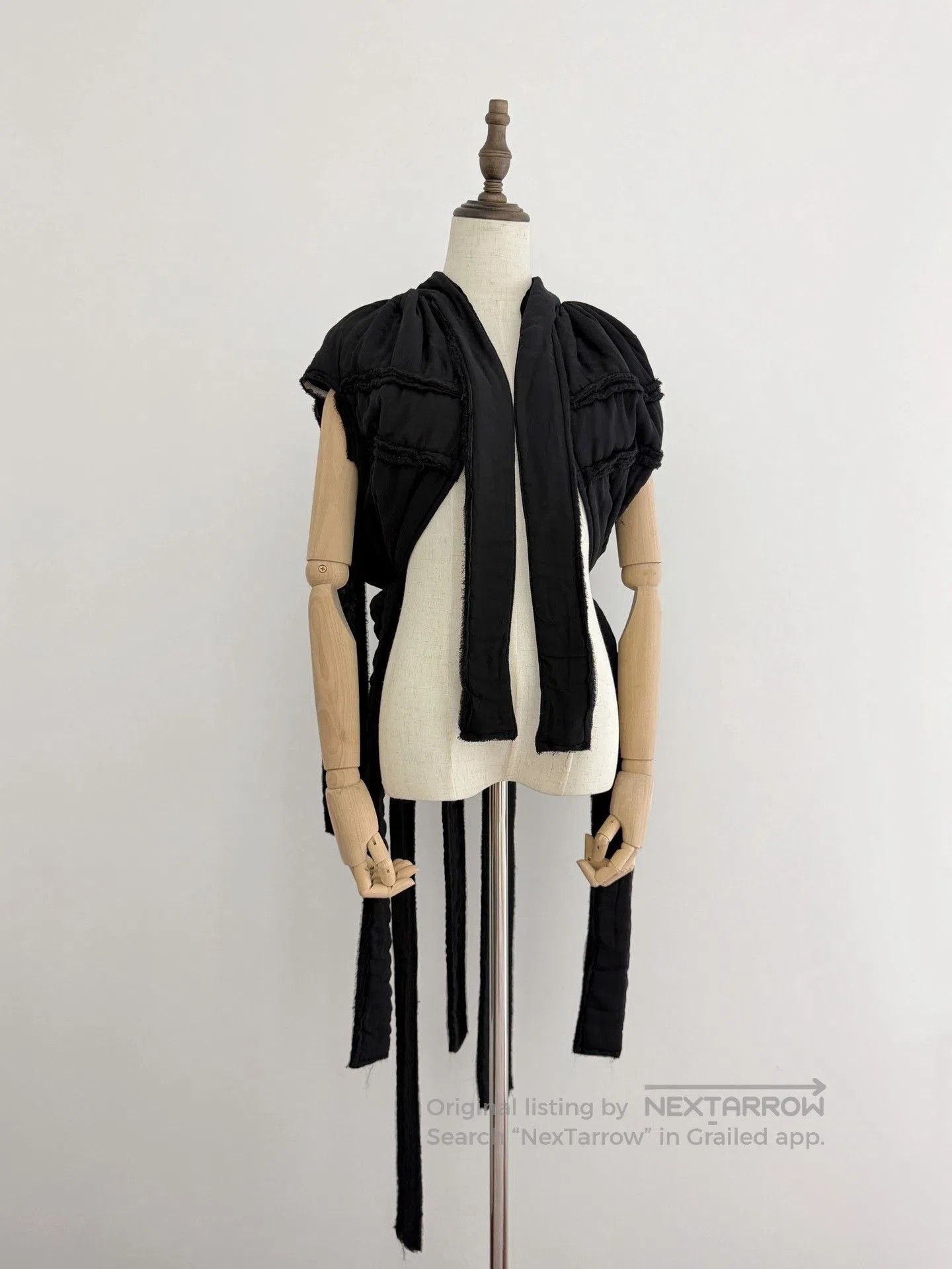 Rei Kawakubo Comme des Garçons 3D Rose Cocoon Jacket. Size M / US 6-8 / IT 42-44 - 7 Thumbnail