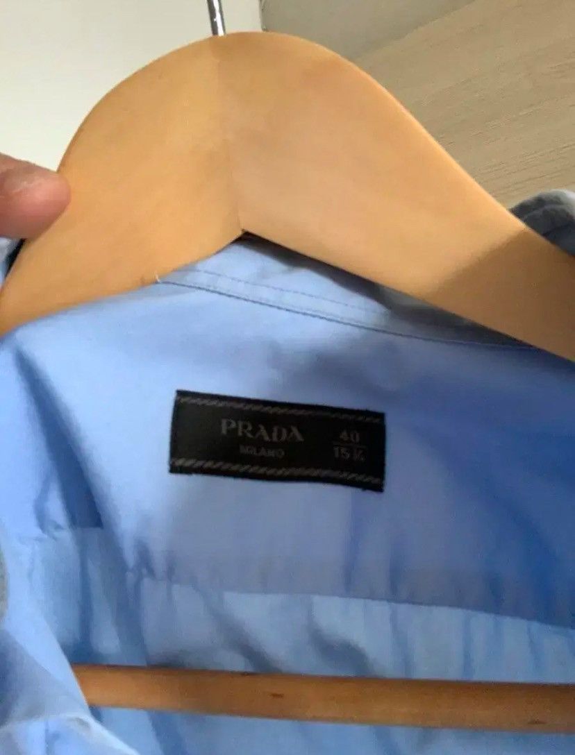 Prada Prada big logo shirts Size US M / EU 48-50 / 2 - 5 Thumbnail