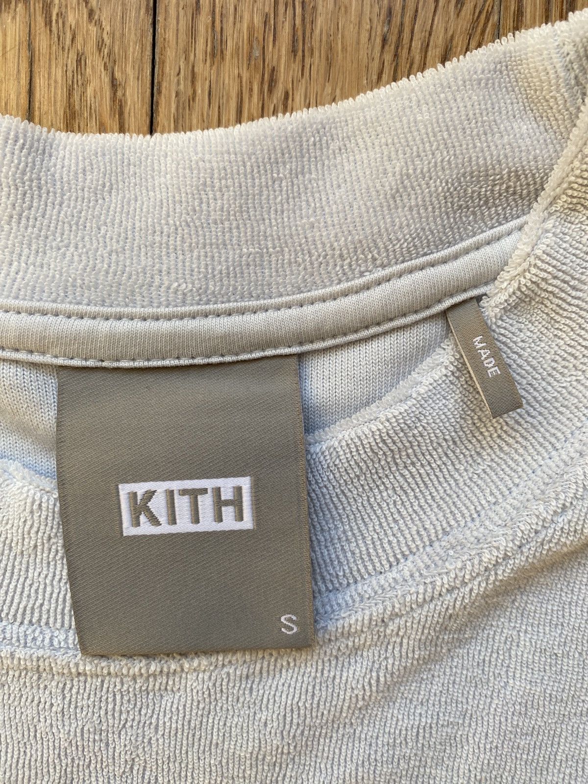Kith Kith Logo Crewneck Terry Sz S Size US S / EU 44-46 / 1 - 4 Thumbnail