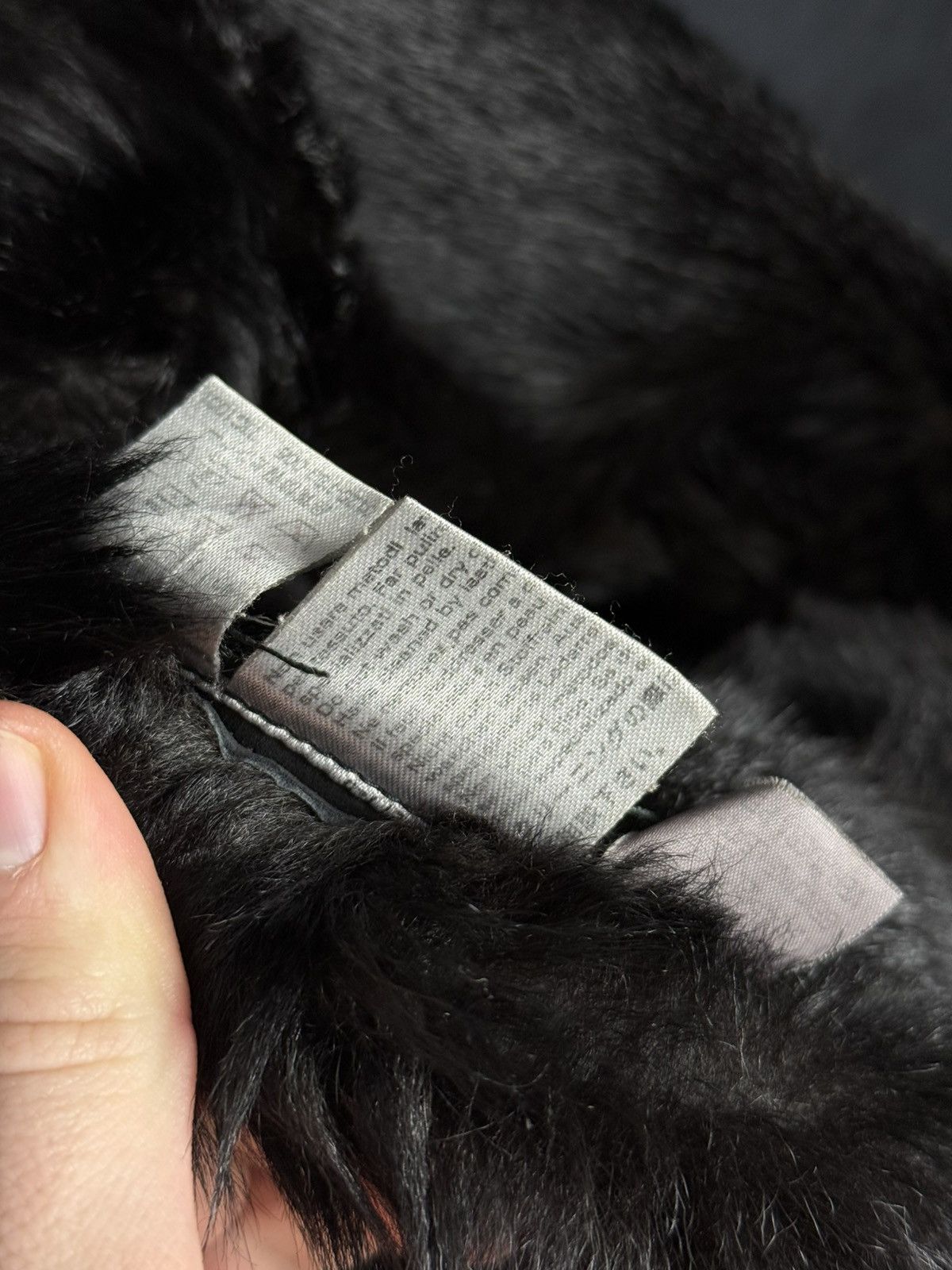 Max Mara Max Mara Shearling Sheepskin Coat Black Fur Made in Italy Size L / US 10 / IT 46 - 17 Thumbnail