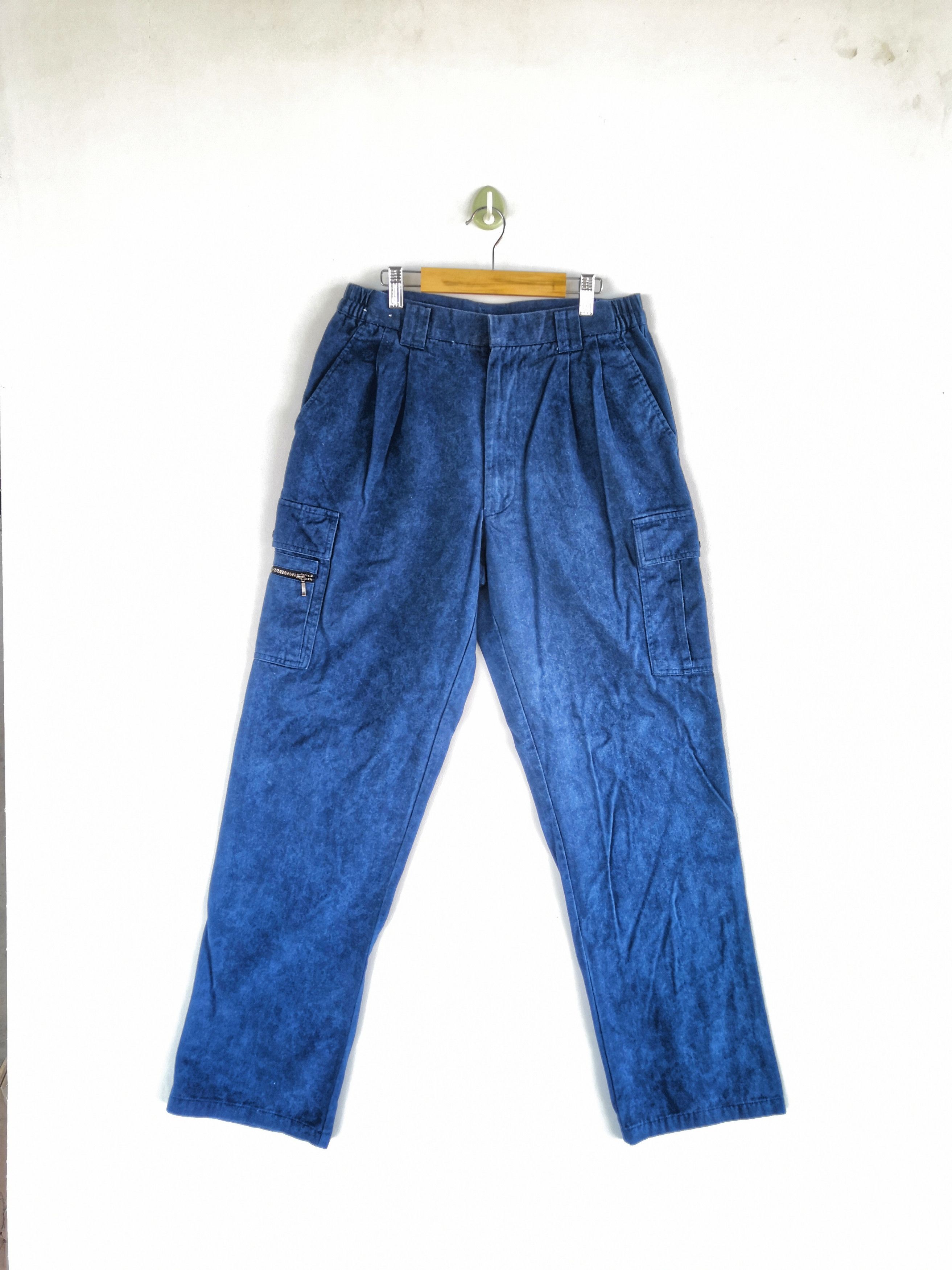 Japanese Cargo Pants Multi Pocket Parachute Trousers