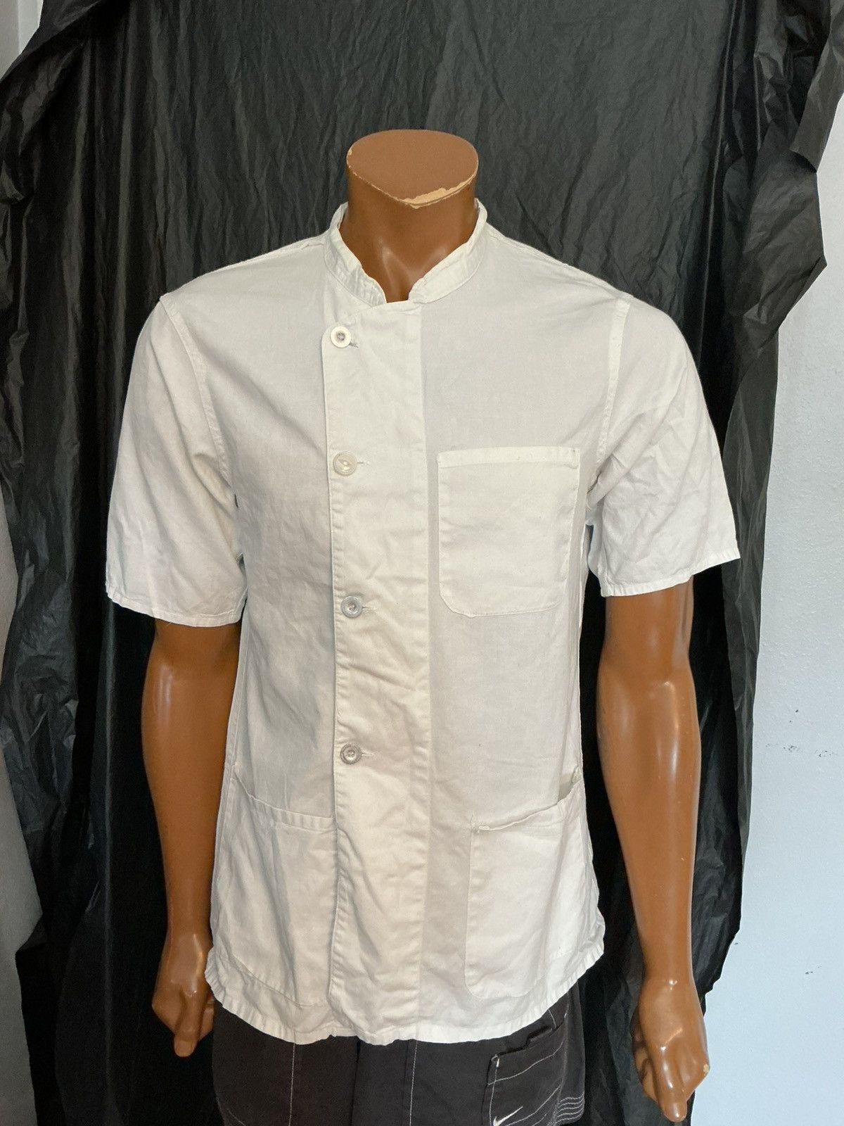 Vintage Vintage 40s 50s Doctor Medical Boston Hospital Uniform Shirt Size US S / EU 44-46 / 1 - 13 Thumbnail