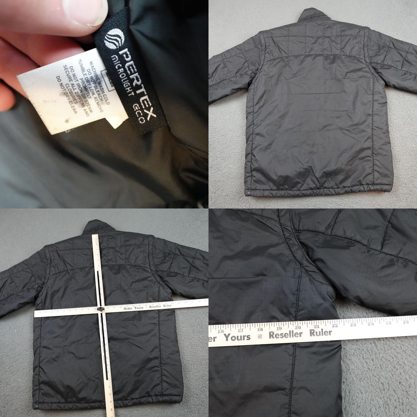Vintage REI Packable Jacket Mens M Gray Insulated Pertex Microlight Eco Full Zip Jacket Size US M / EU 48-50 / 2 - 8 Thumbnail