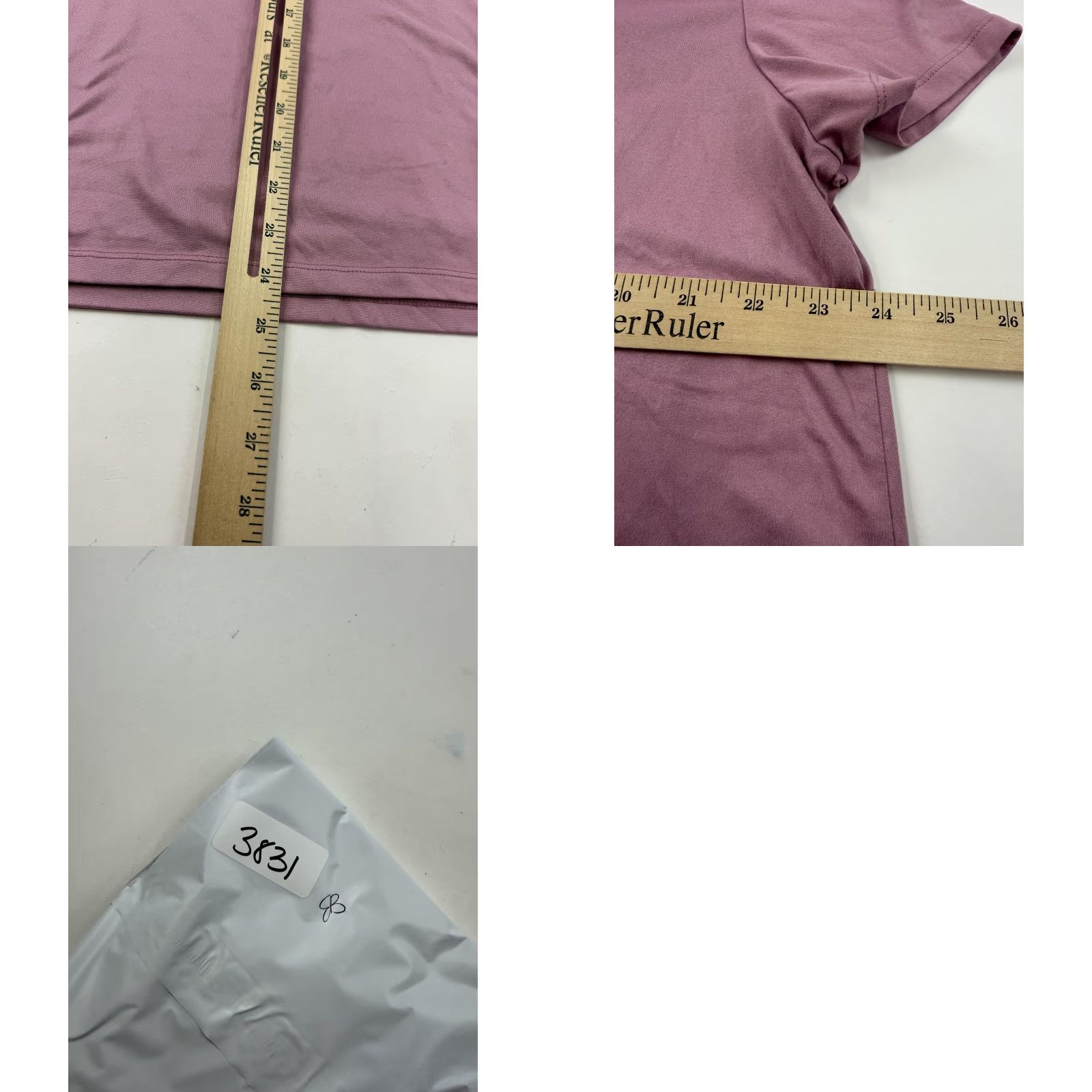 Eddie Bauer Eddie Bauer Pajama Top Womens 2XL Pink V-Neck Short Sleeve Sleep Shirt Lounge Size XXL / US 16-18 / IT 52-54 - 8 Thumbnail