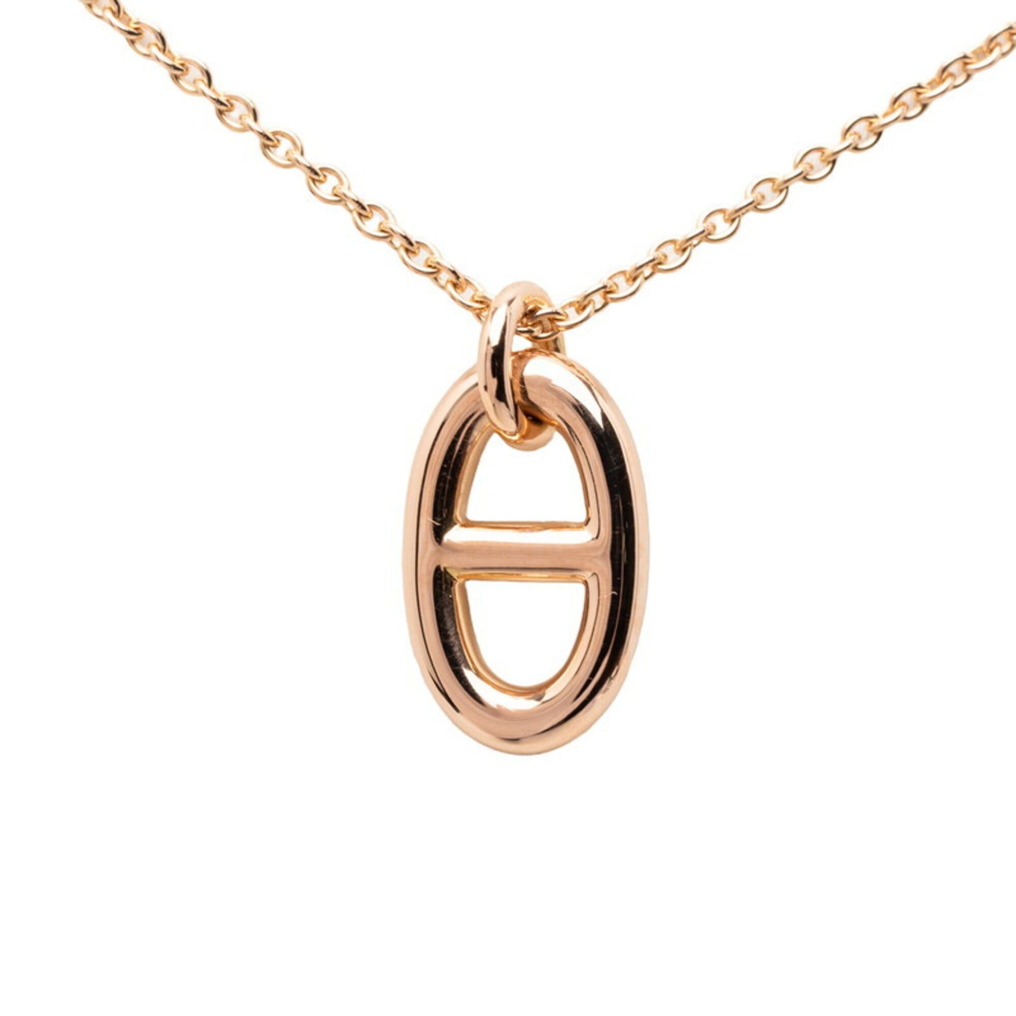 Hermes Hermes Chaine d'Ancre Farandole PM Pendant Necklace, 18KPG Pink Gold 750, Women's. Size ONE SIZE - 1 Thumbnail