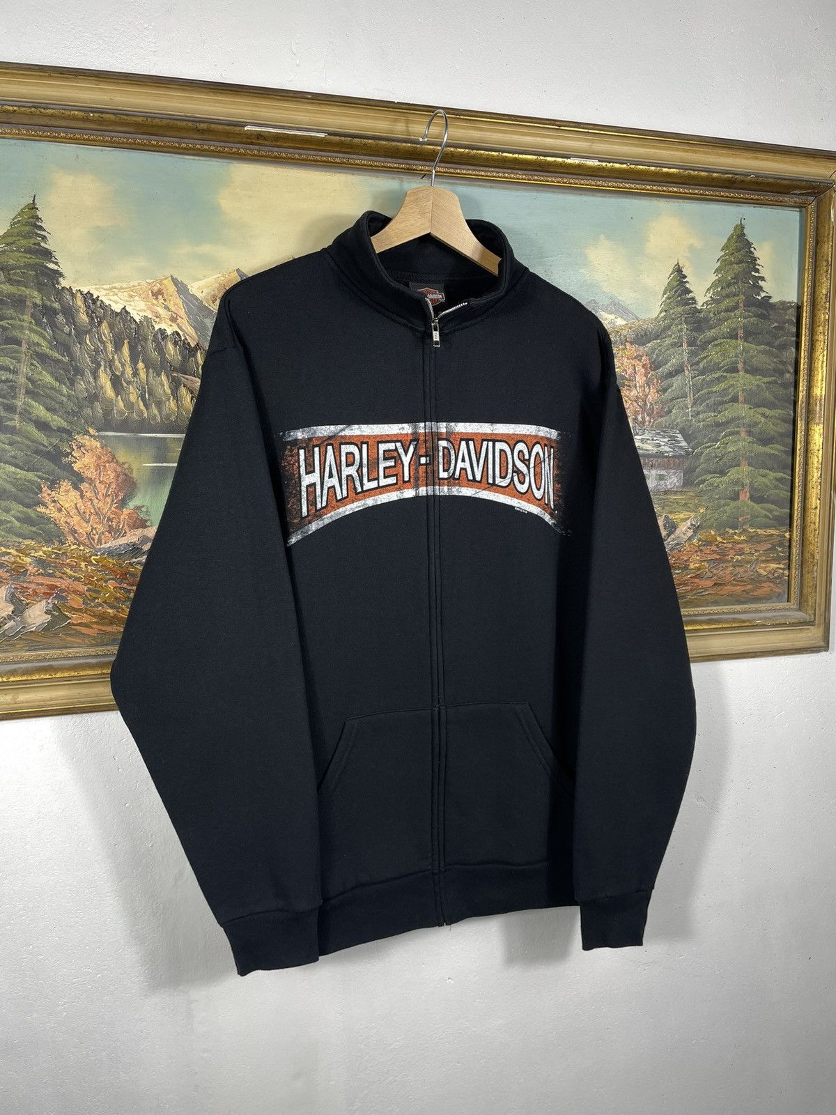 Harley Davidson × Vintage Harley Davidson Retro 00s Crewneck Motor Race Racing Gremany Size US M / EU 48-50 / 2 - 4 Thumbnail