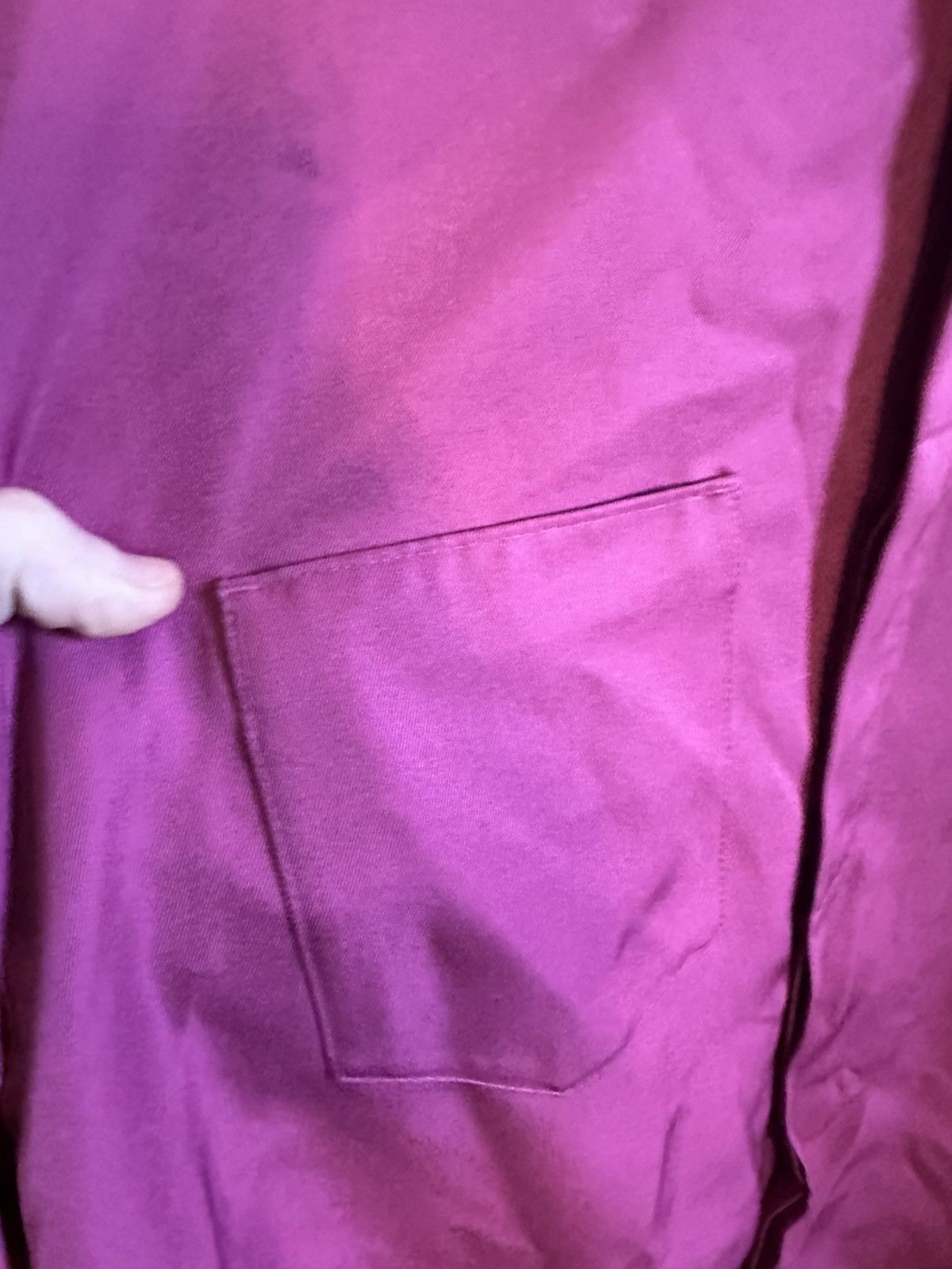 Pyer Moss PM x Reebok logo snap turtleneck magenta shirt jacket Size US S / EU 44-46 / 1 - 3 Thumbnail