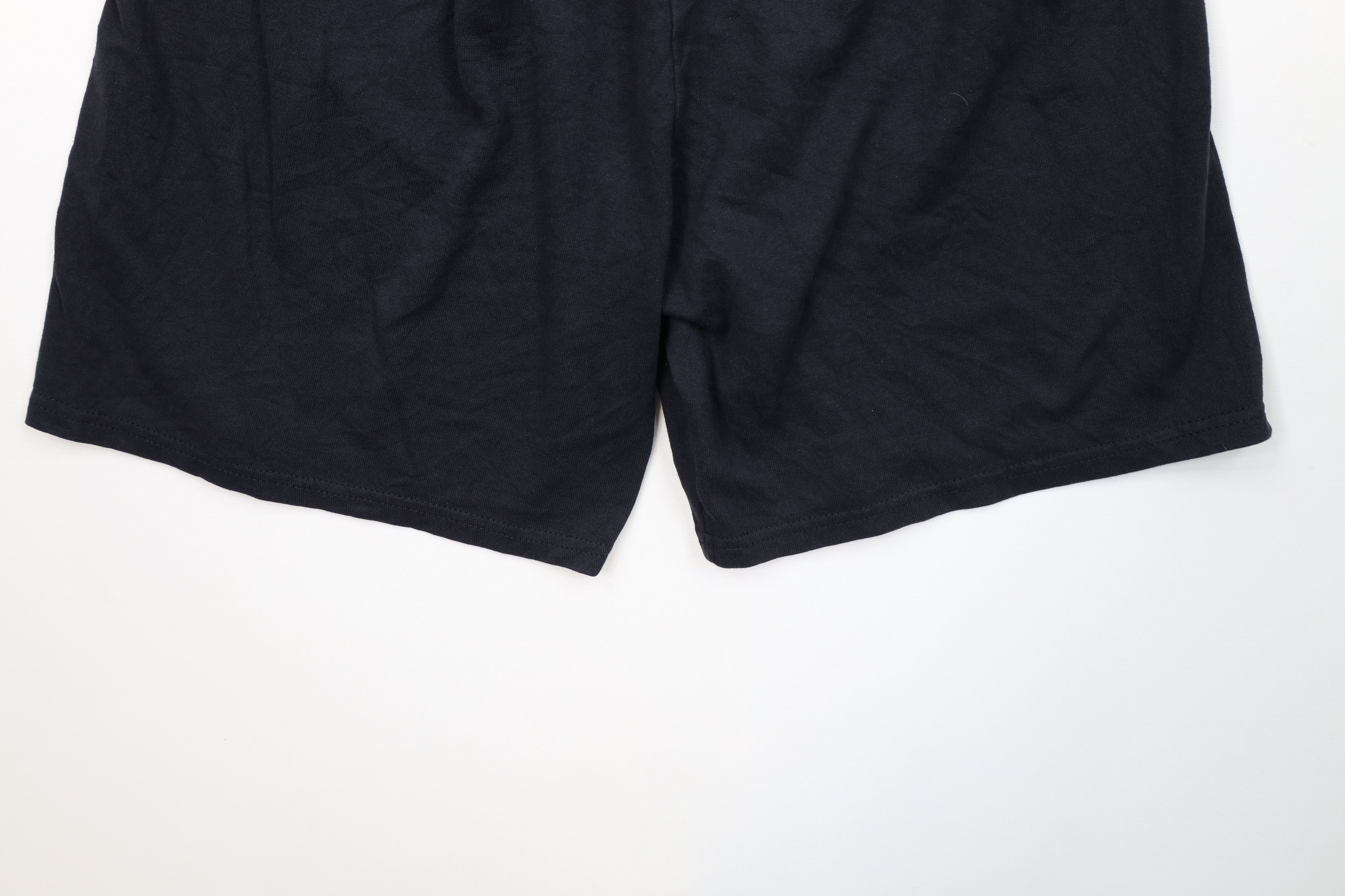 Champion Vintage 90s Champion Above Knee Heavyweight Shorts Black Size US 36 / EU 52 - 13 Thumbnail